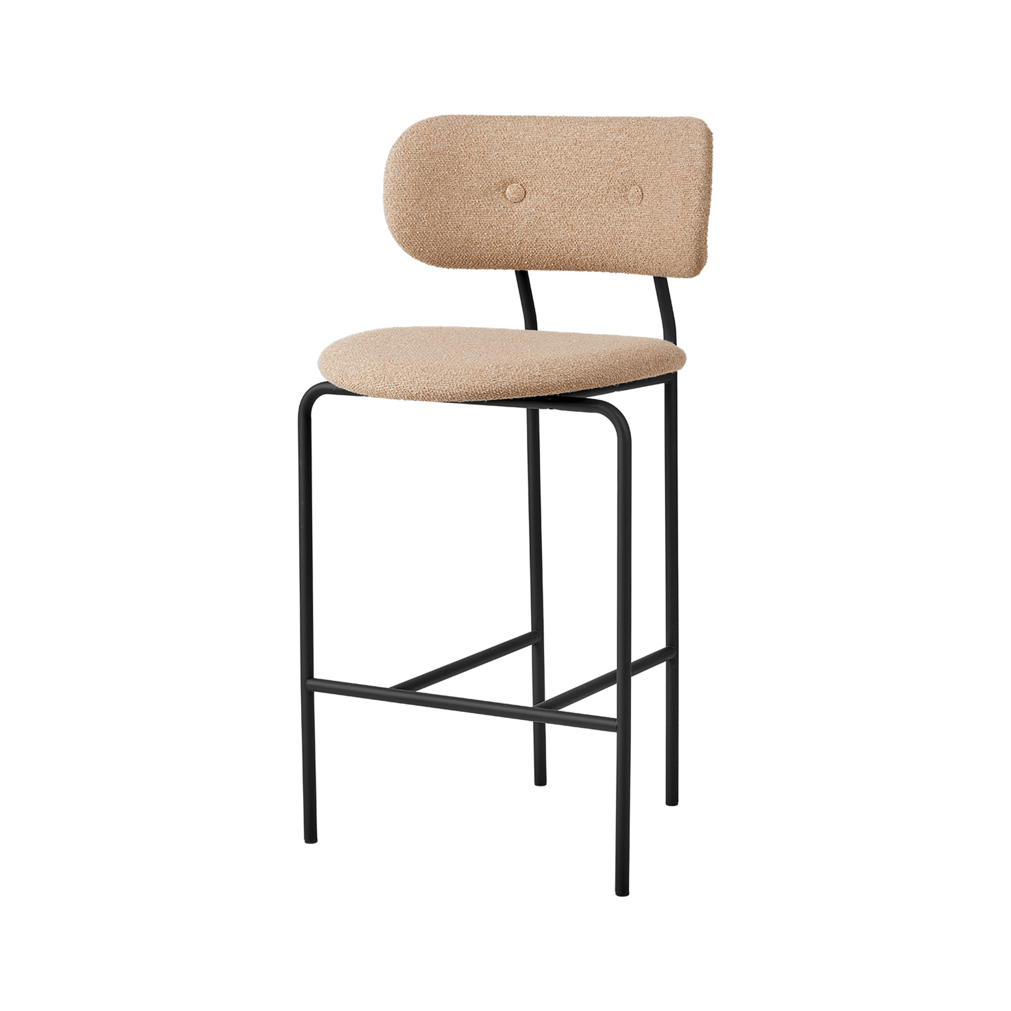 GUBI Coco Barstool H65 Noin Bouclé 004