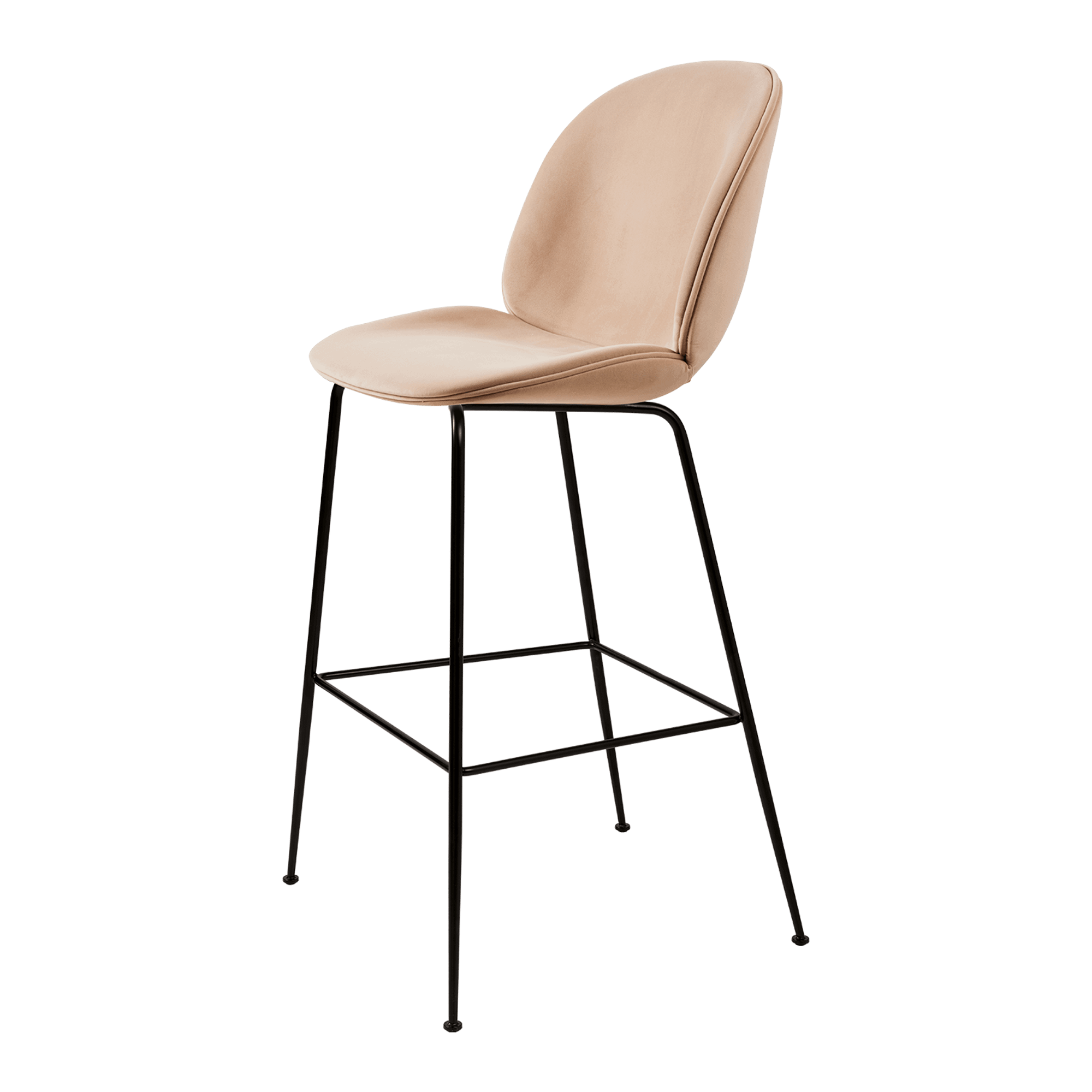 GUBI Beetle Bar Stool H75 Upholstered I Sunday 034