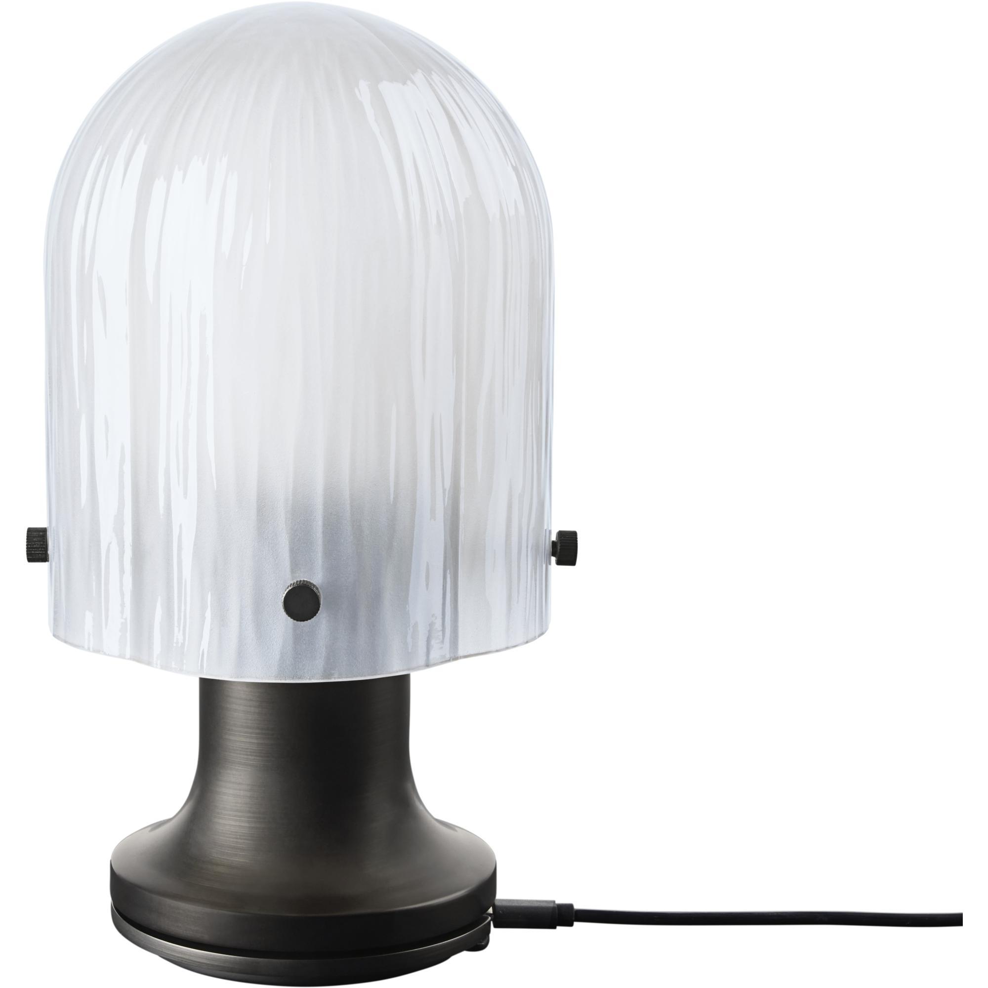 Normann Copenhagen Porta Lampada Da Tavolo Portatile Grigia