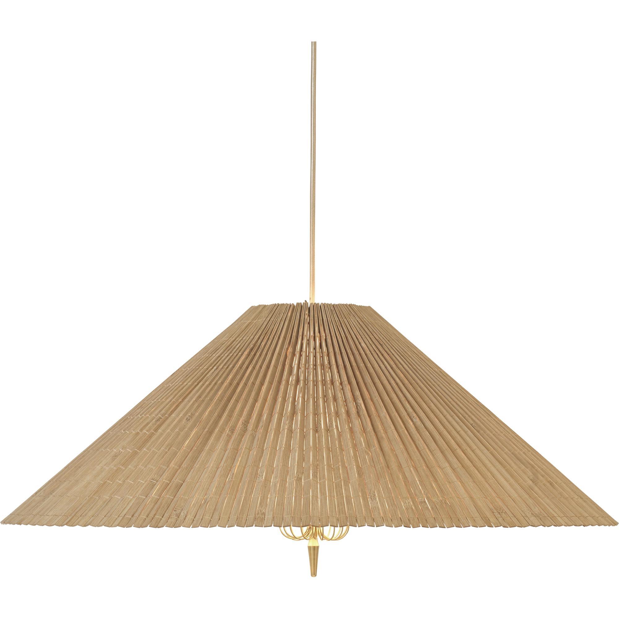 GUBI Collezione Tynell 1972 Lampadario/Bambù