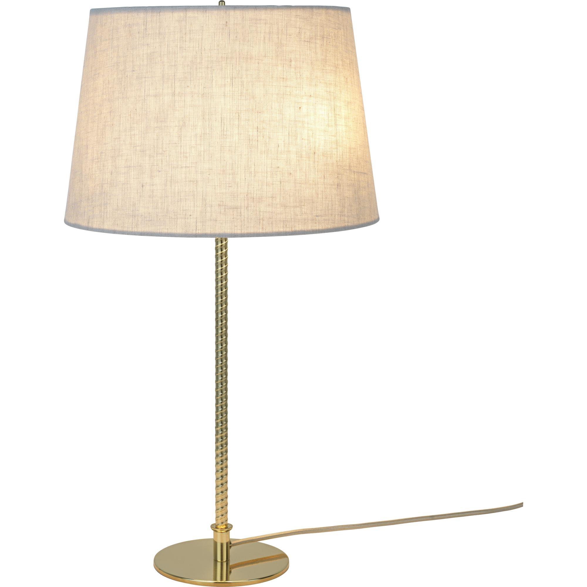 GUBI Collezione Tynell 9205 Lampada da Tavolo Ottone/Tessuto