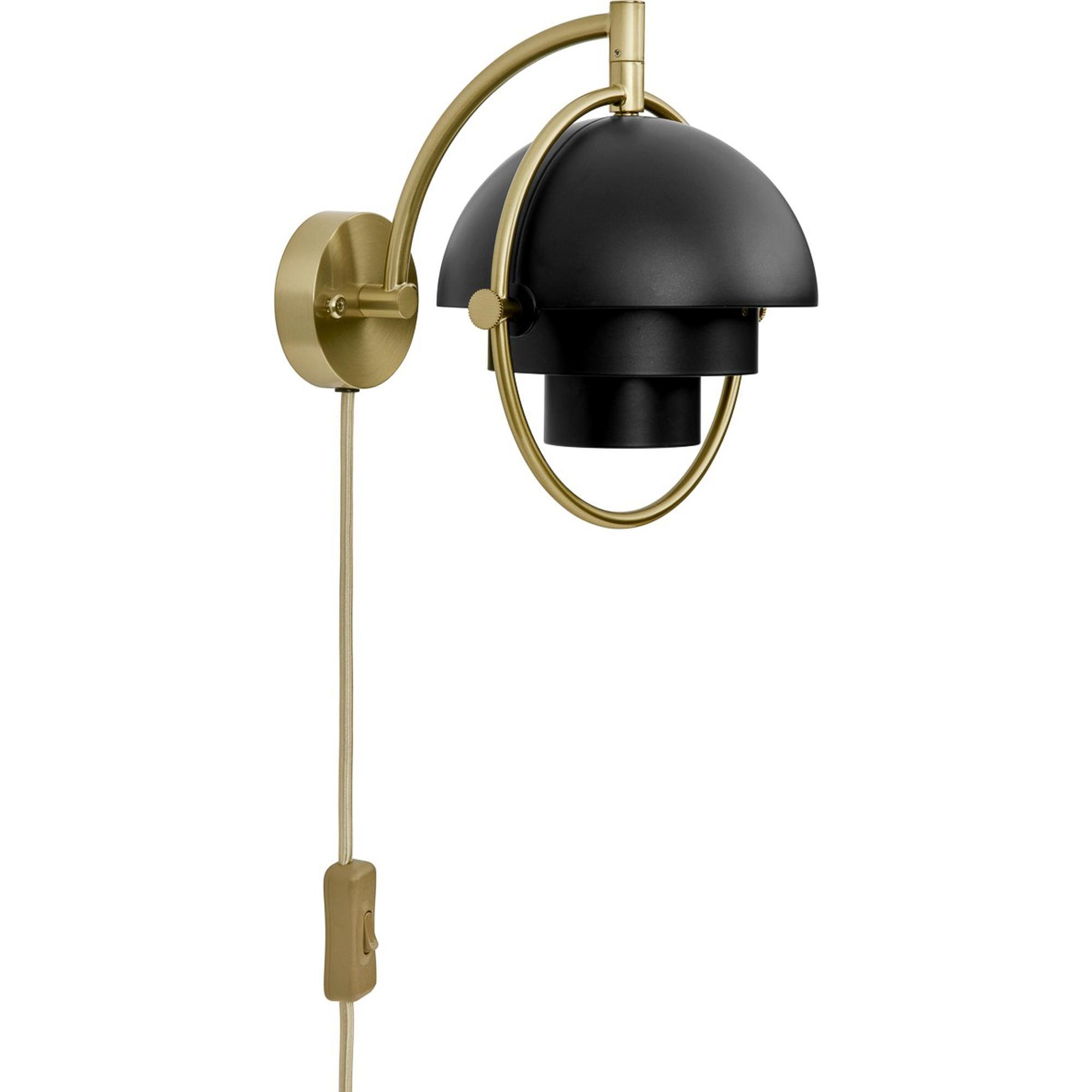 Gubi Multi-Lite Wandlamp Mat Zwart
