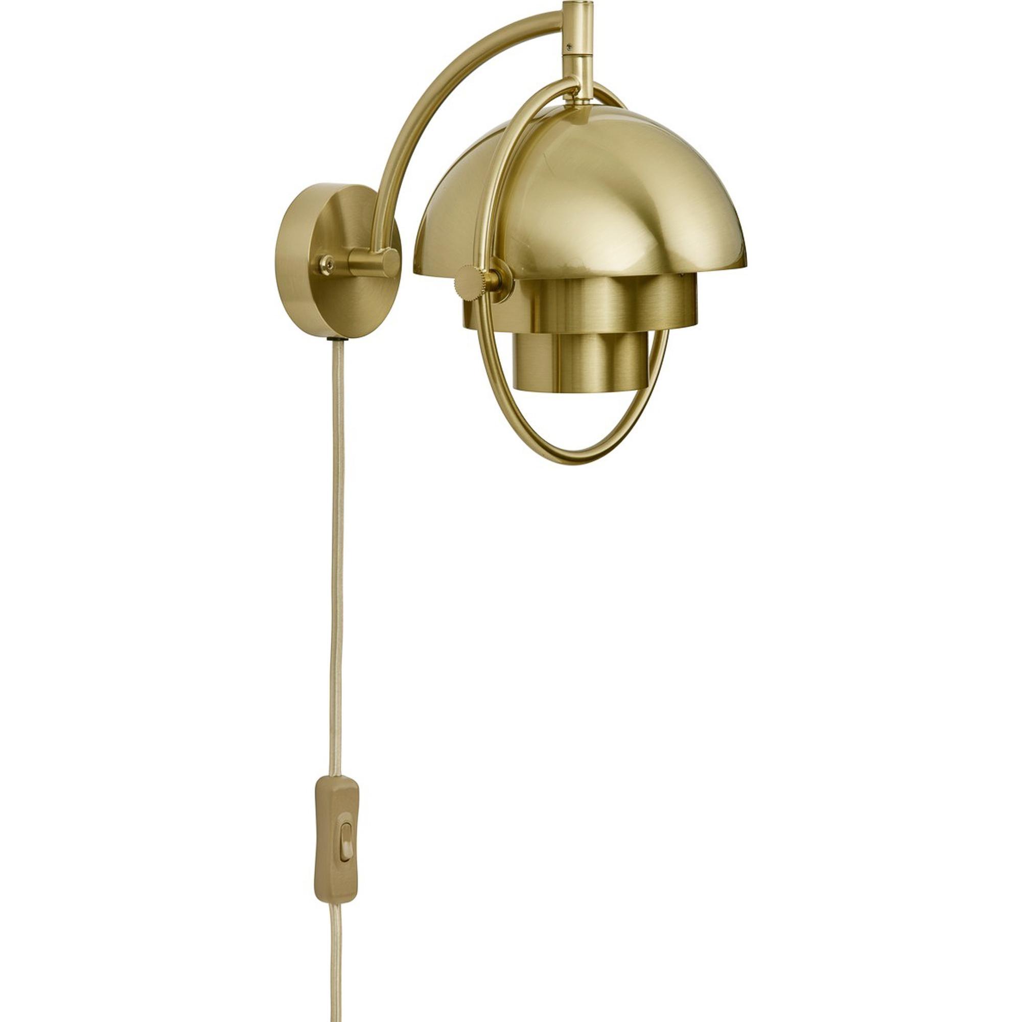 Gubi Multi-Lite Wandlamp Messing