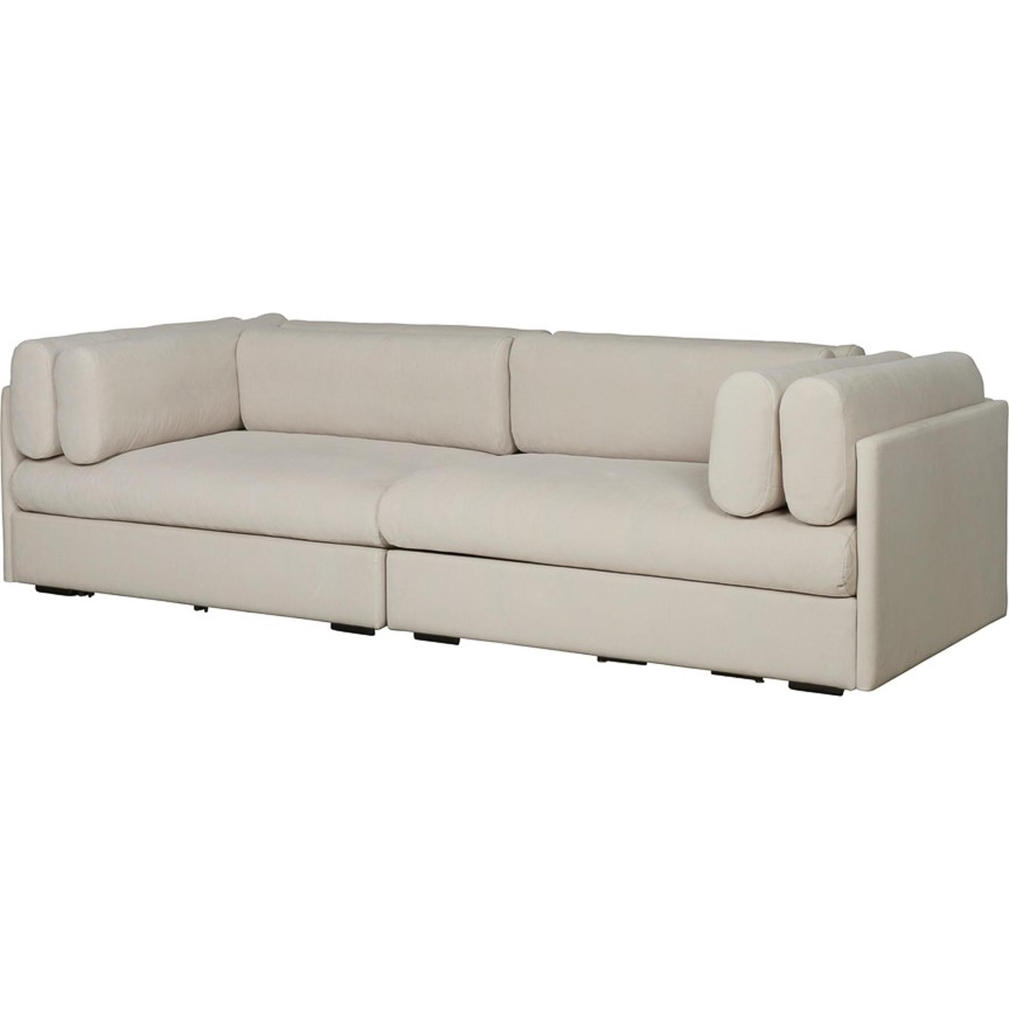 Gubi Elogio 3-seters sofa Fustagno/Limonta 001