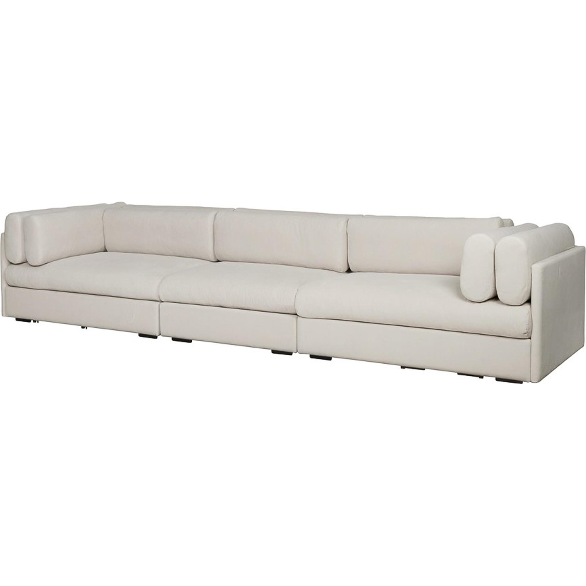Gubi Elogio 4-seters sofa Fustagno/Limonta 001