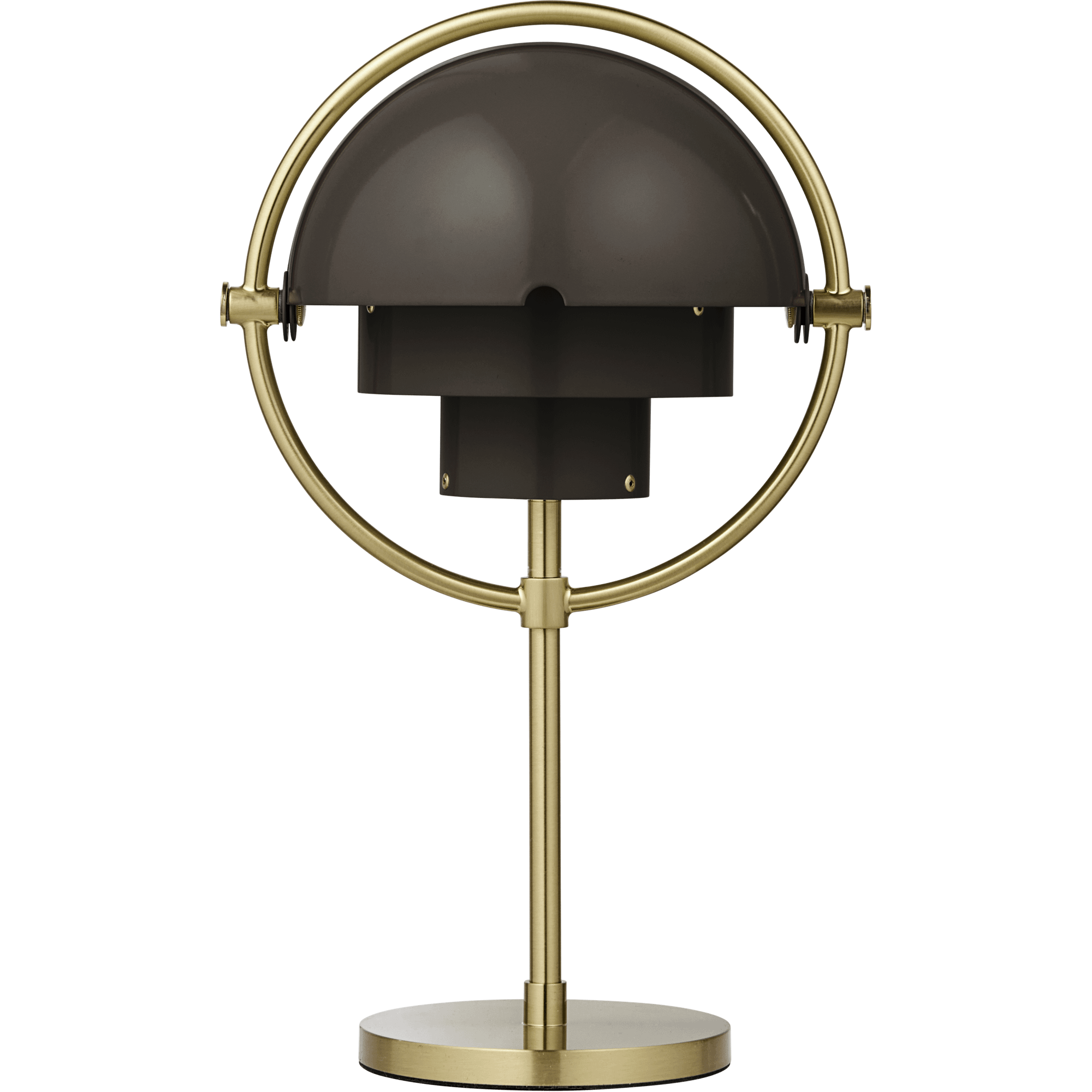 Gubi Multi-Lite Limited Edition draagbare lamp in mokkabruin/ Messing