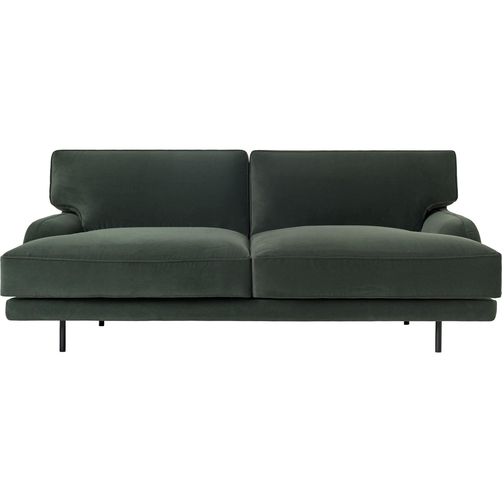 Sofa Dwuosobowa Gubi Flaneur Czarny/ Asator 0984