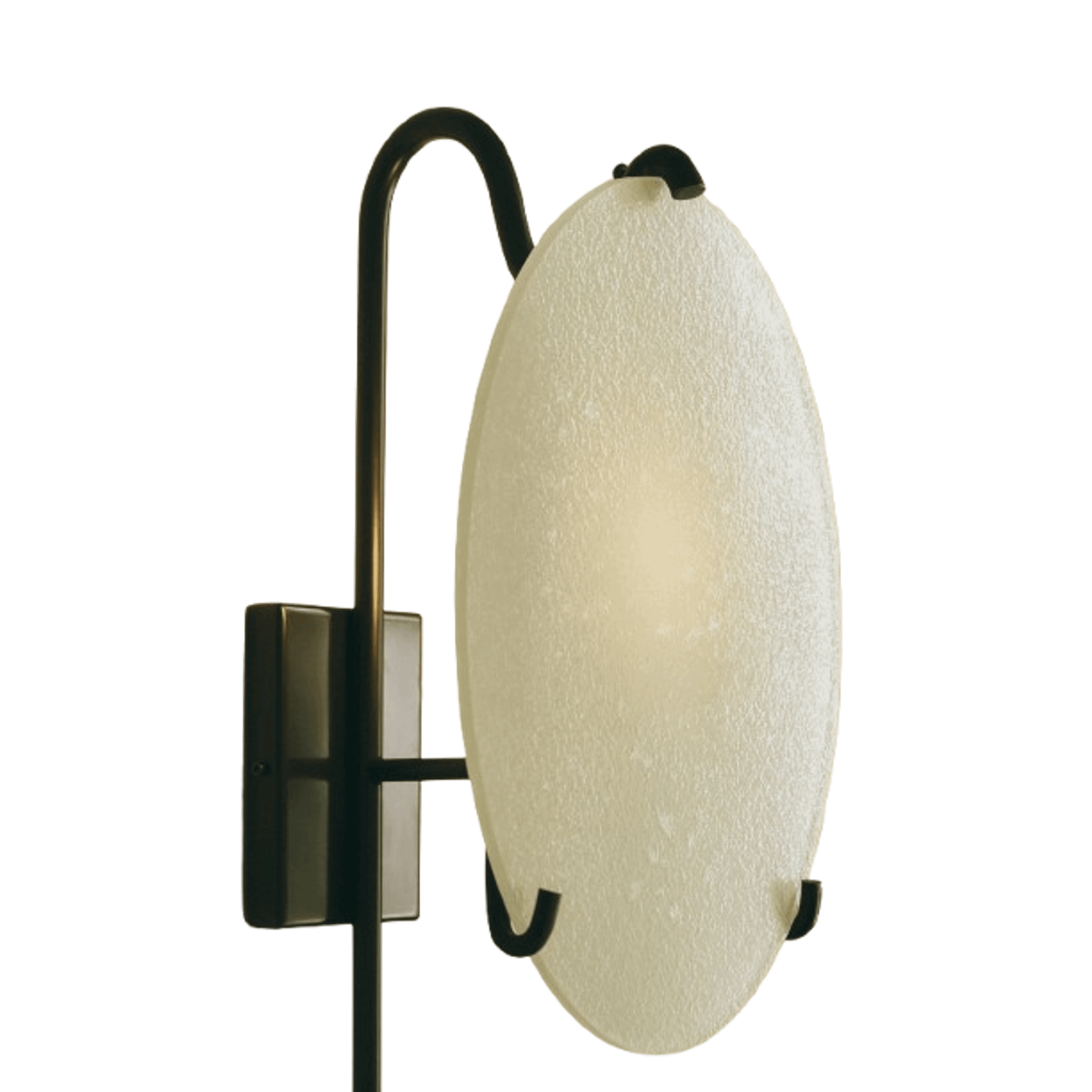 Louise Roe Moon Lantern -seinävalaisin, musta/valkoinen