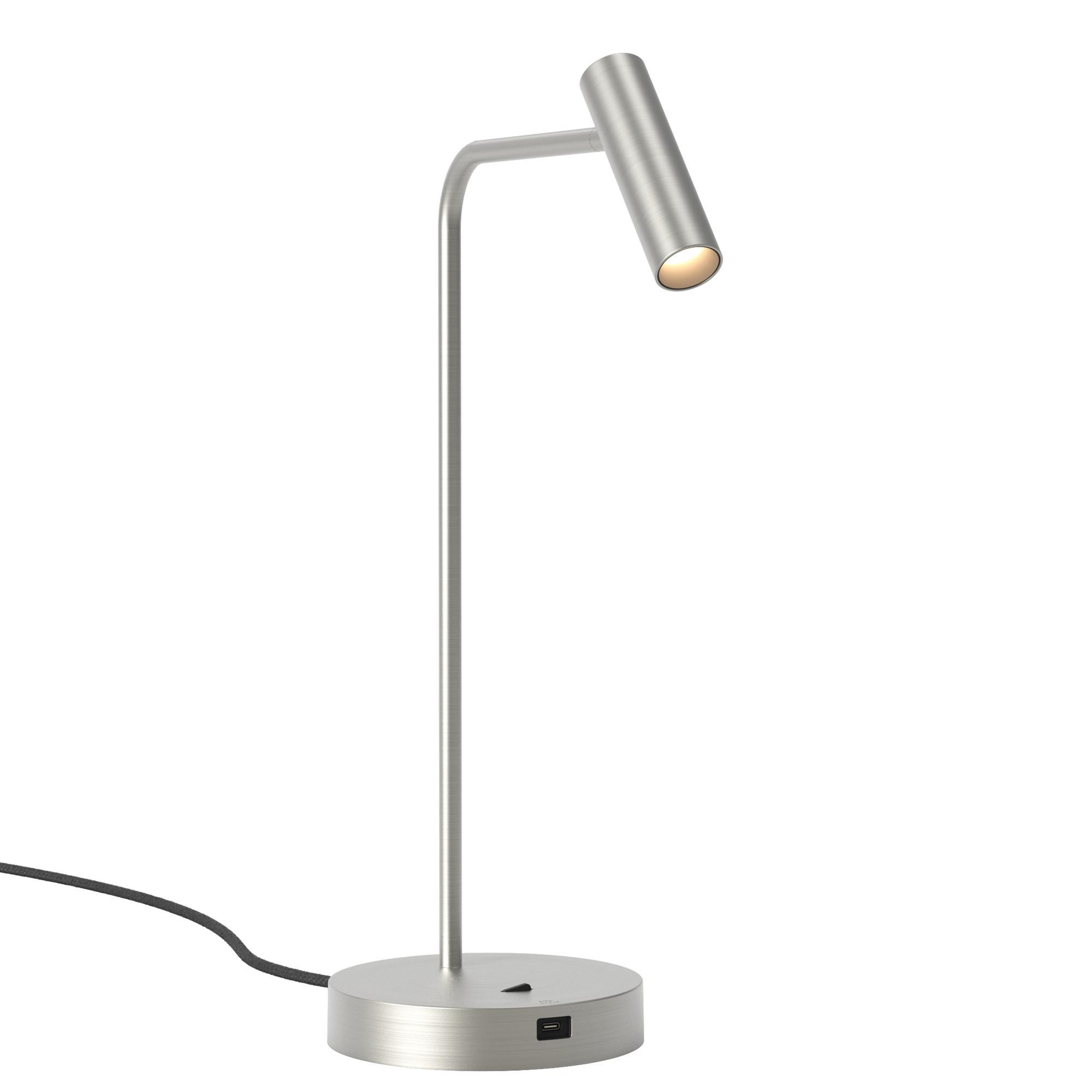 Astro Enna Portable Table Lamp Matt Nickel