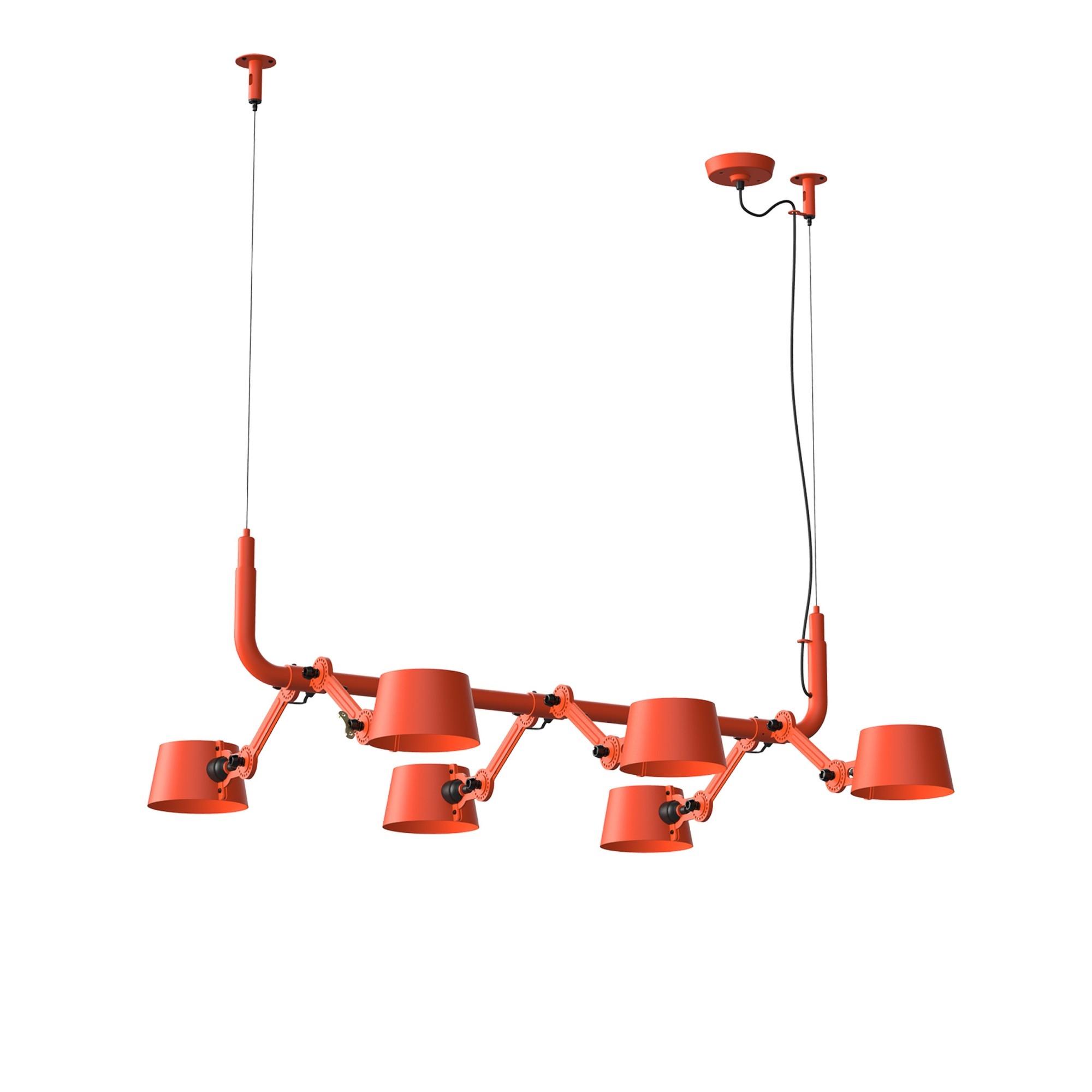 Tonone Bolt Hanglamp, 6 stuks, opvallend Oranje