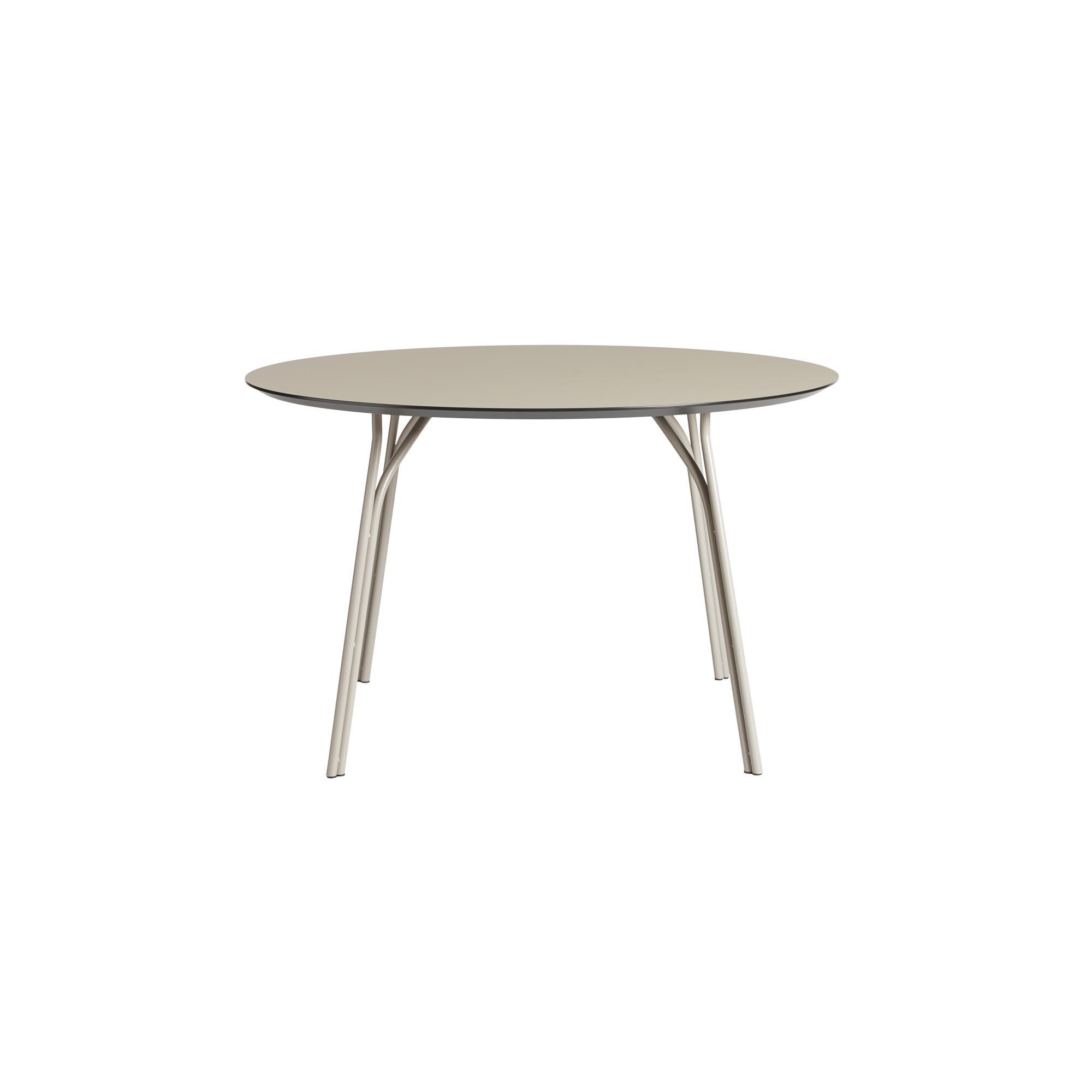 Woud Tree Round Board Ø120 Beige/ Beige Laminate