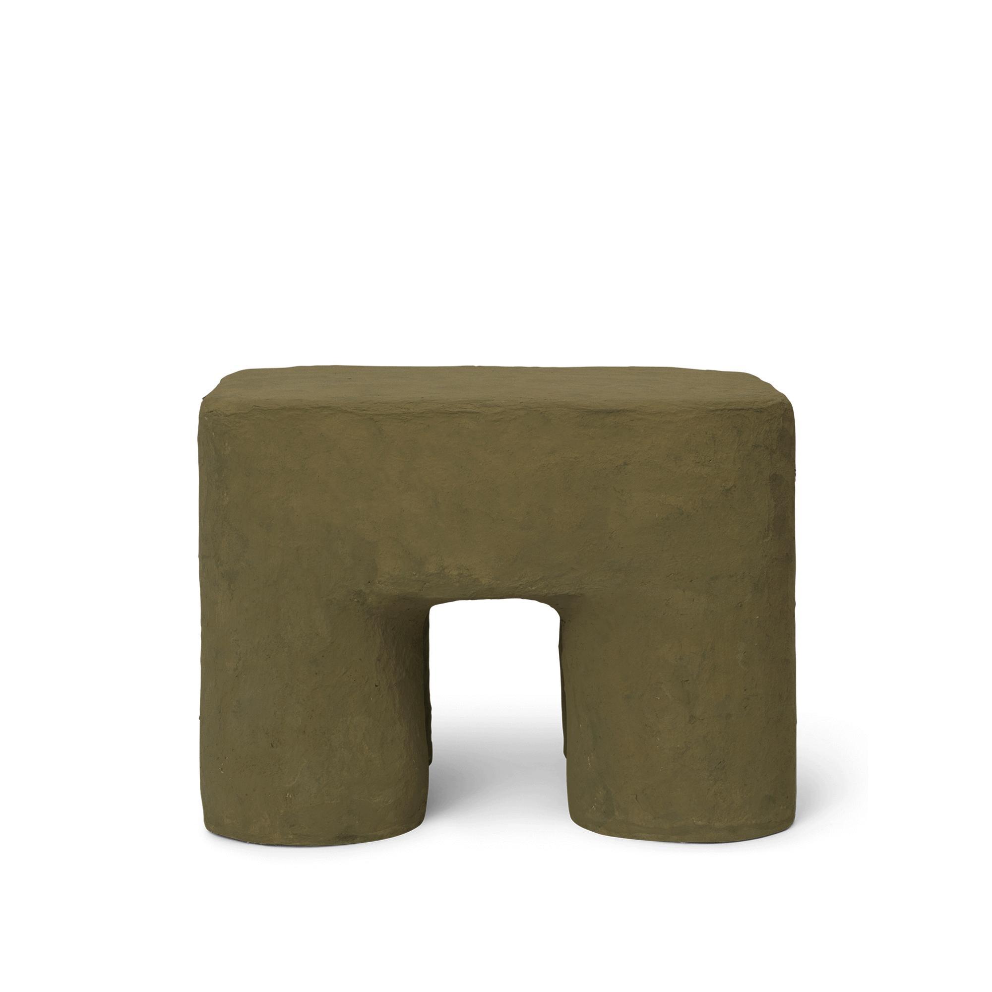 Ferm Living Podo Stool Khaki