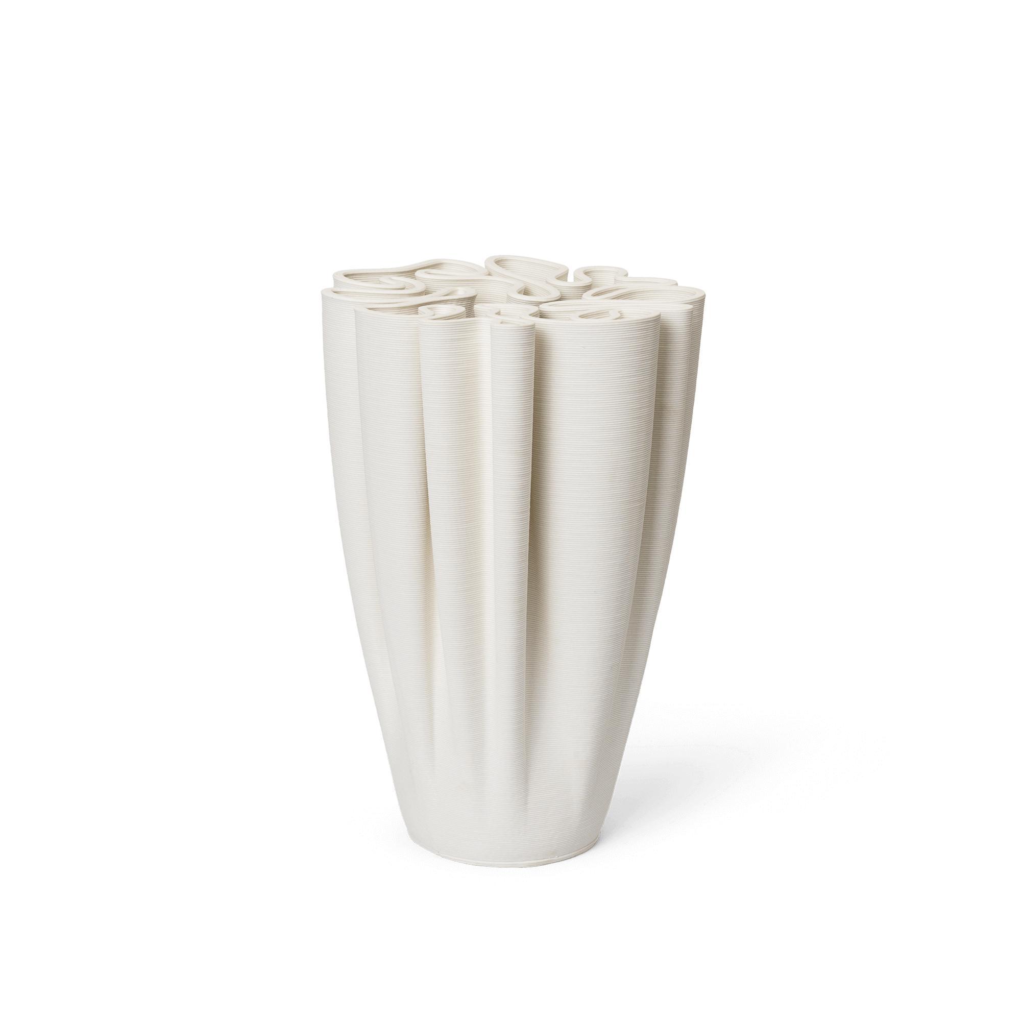 Vaso Dedali Ferm Living H25 Bianco Sporco