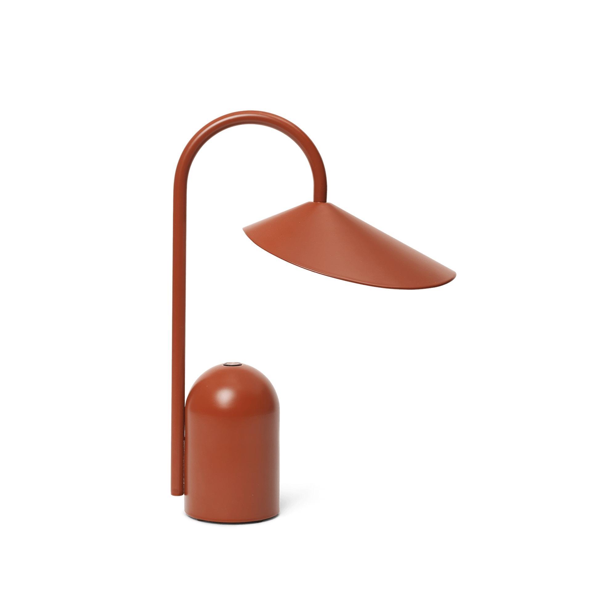 Ferm Living Arum Kannettava Lamp Oxide Red