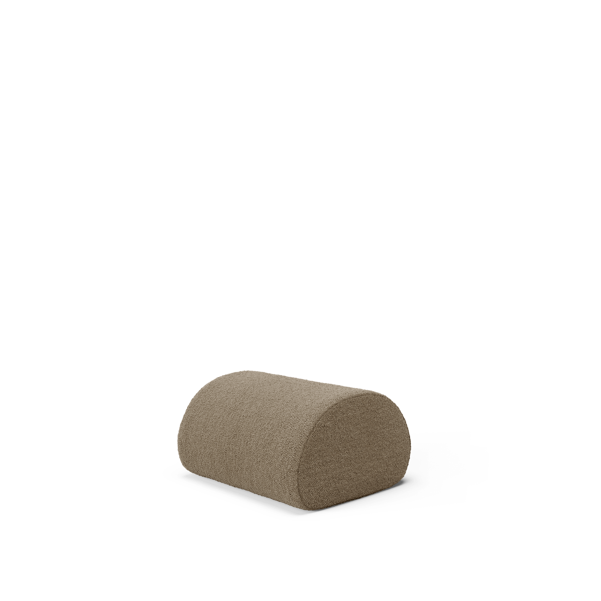 Ferm Living Rouli Pouf Pure Bouclé/Sand