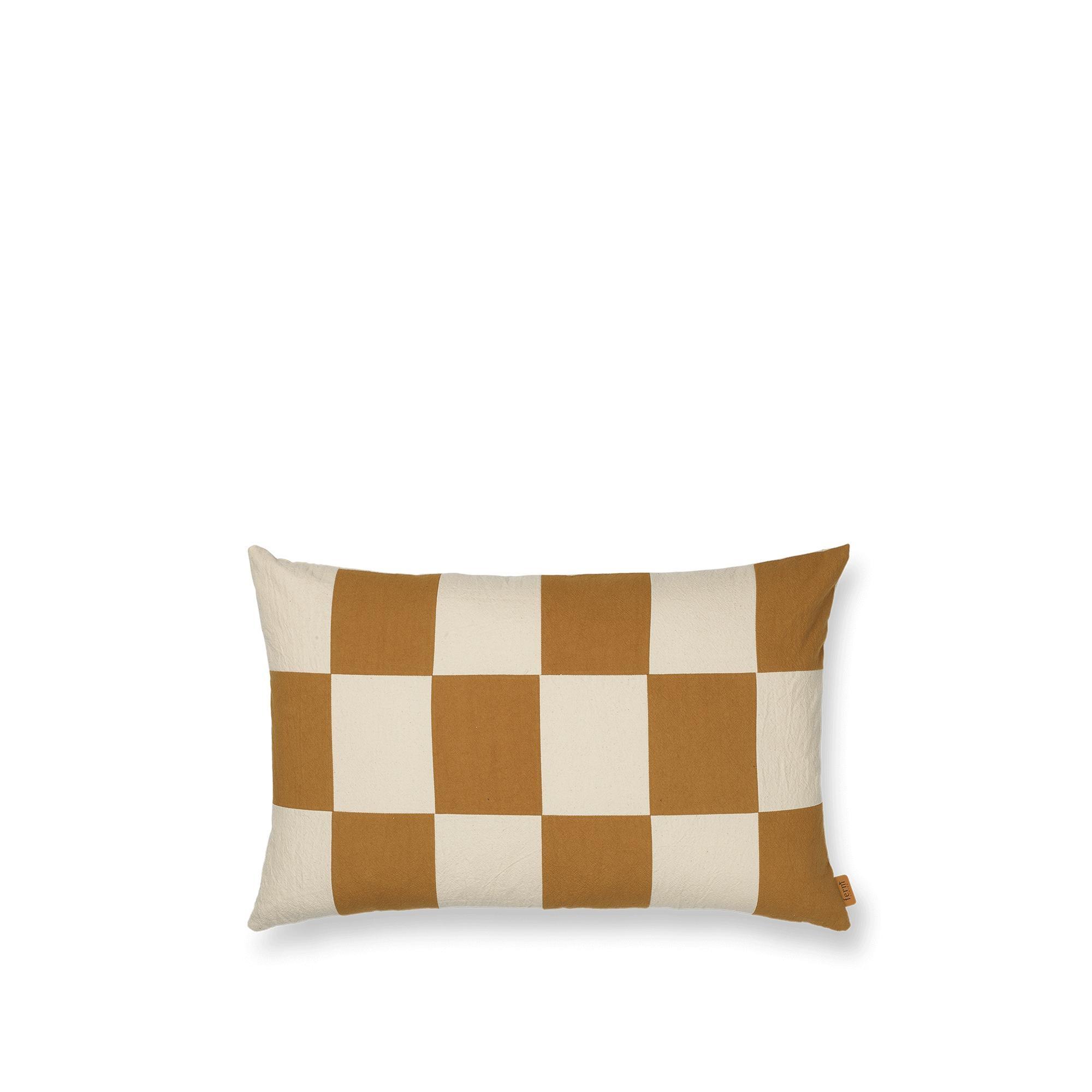 Ferm Living Fold Patchwork Cuscino Sucker Kelp