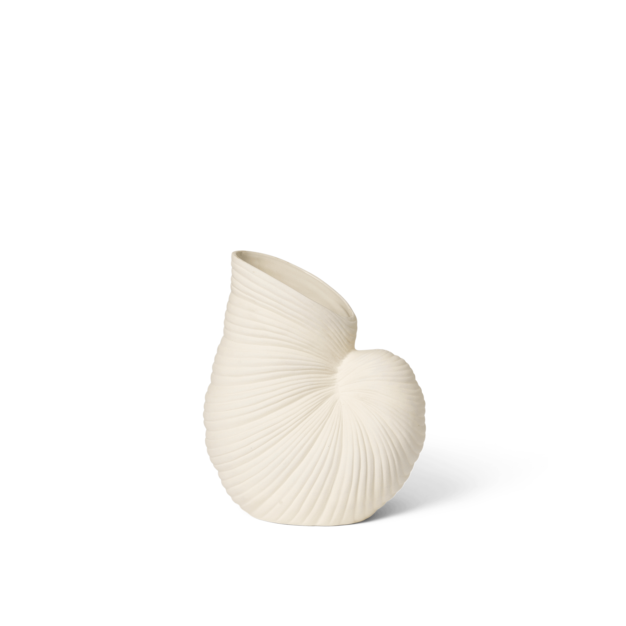 Ferm Living Shell -maljakko Luonnonvalkoinen