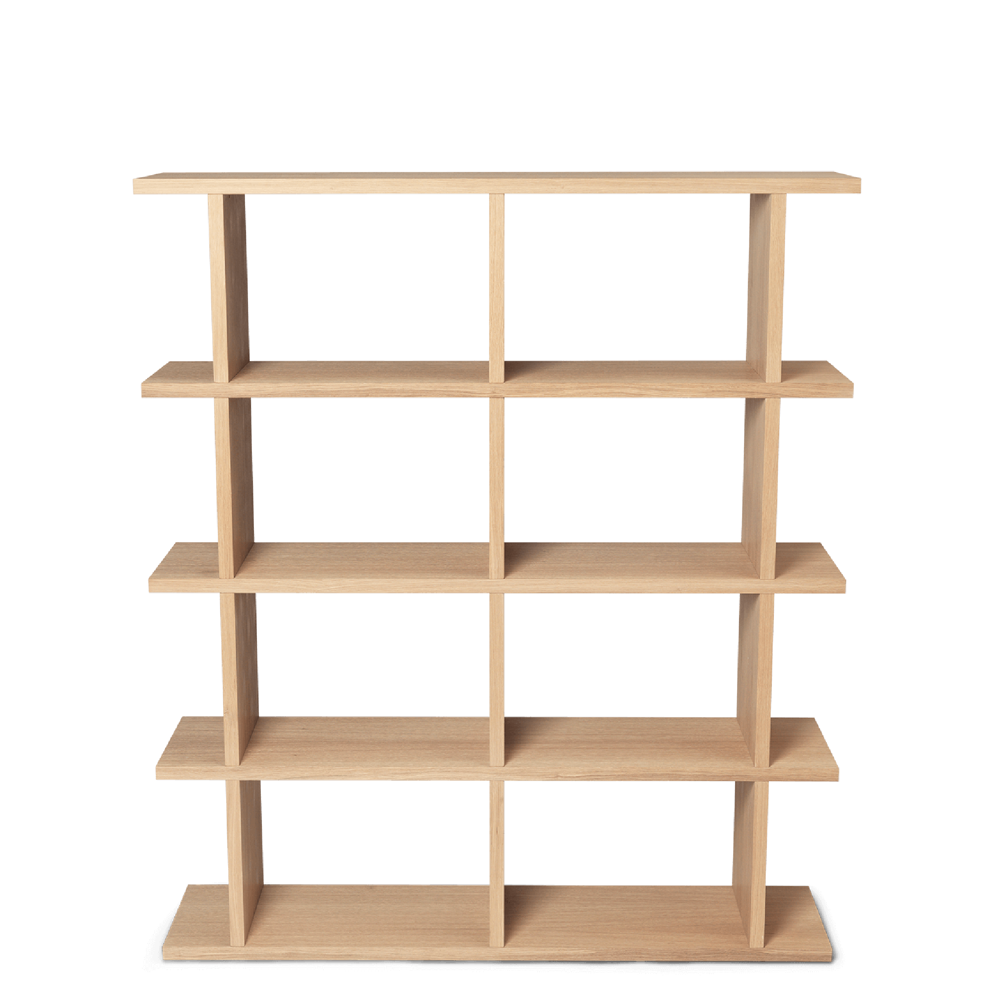 Ferm Living Kona Bücherregal 2x4 Natur