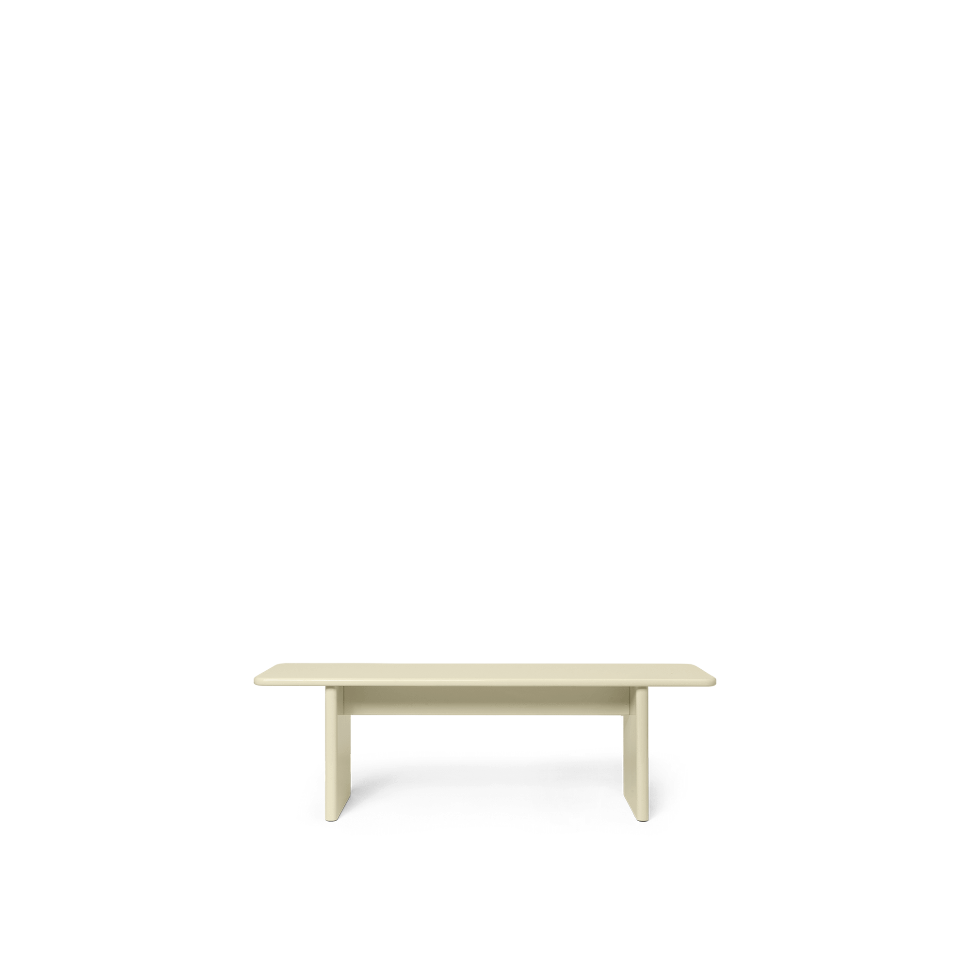 Ferm Living Rink Bench 140 Eggshell