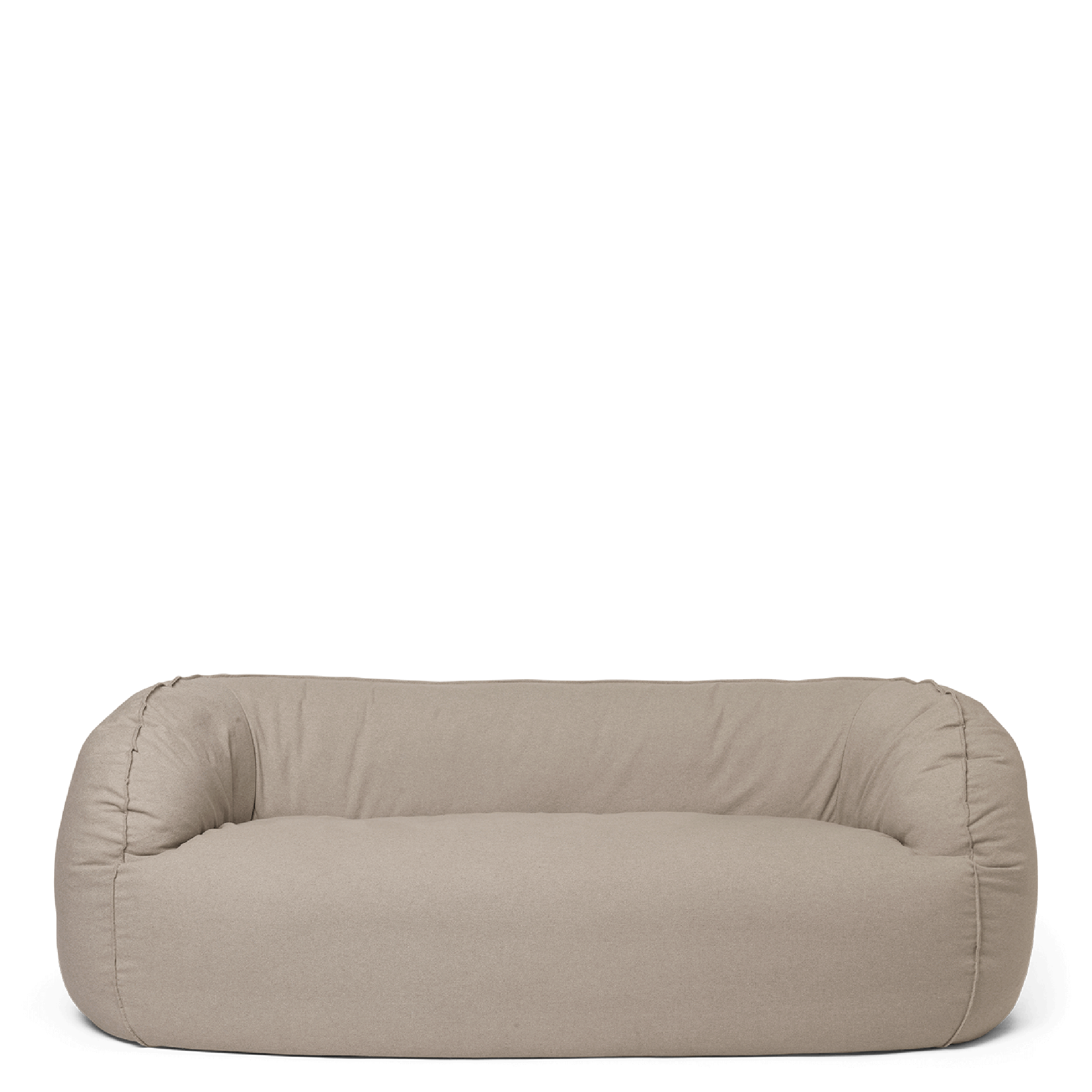 Ferm Living Nesten Sofa 2-Person Re-Cotton/Natural