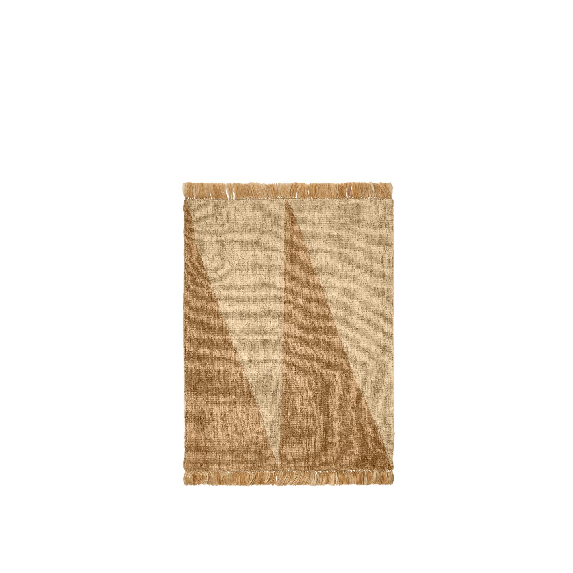 Tappeto Ferm Living Studio 140x200 Naturale/ Bianco Sporco