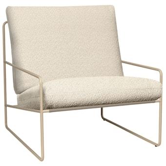 Ferm Living Desert kussenhoes voor zitvlak en rugleuning, bouclé/gebroken wit
