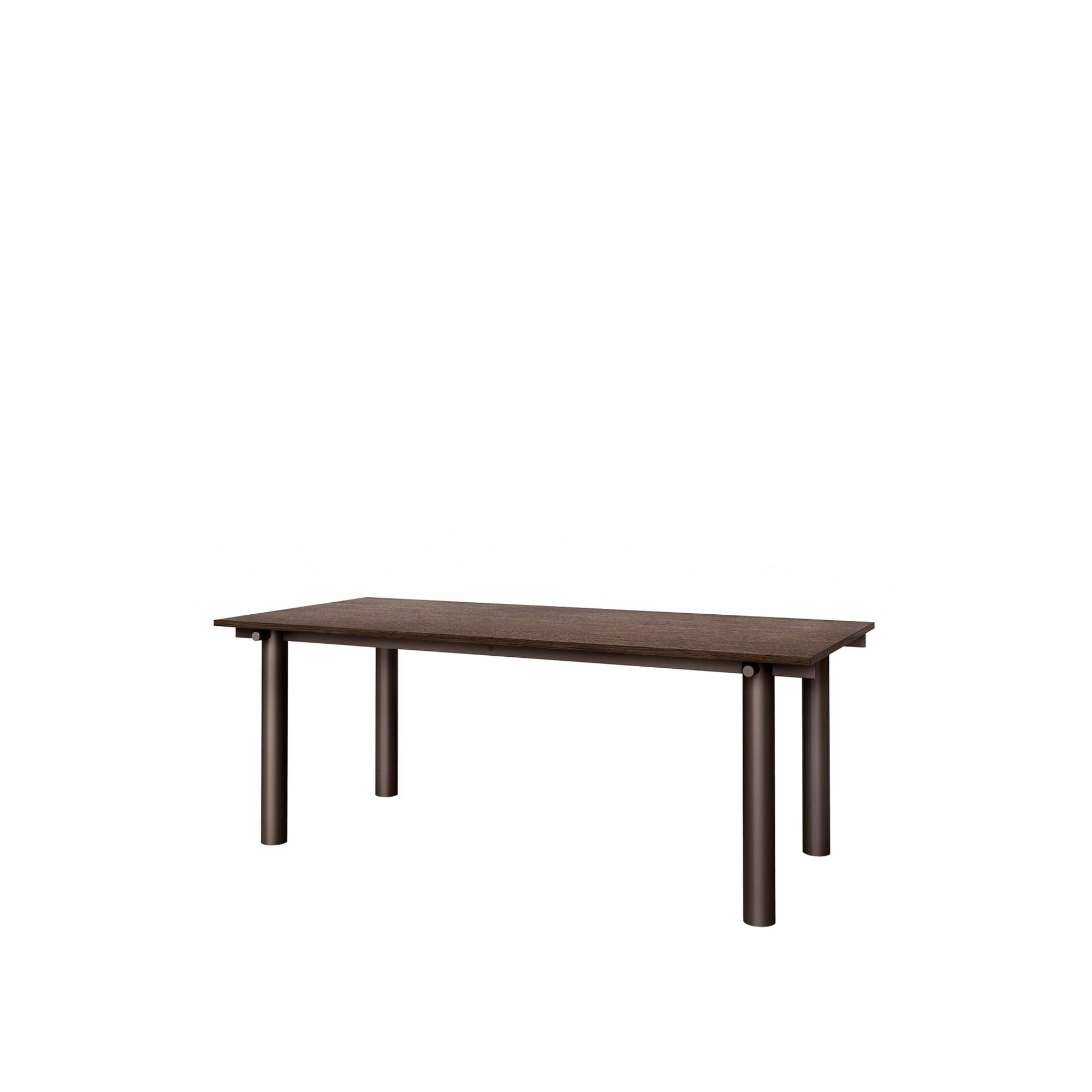 Ferm Living Atura Esstisch 200x90 Dunkelbraun/Dunkel gebeizte Eiche