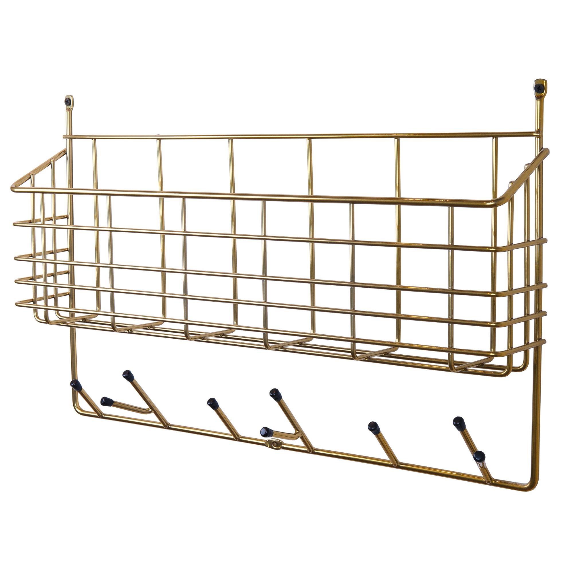 Maze Mitten Coat Rack Brass