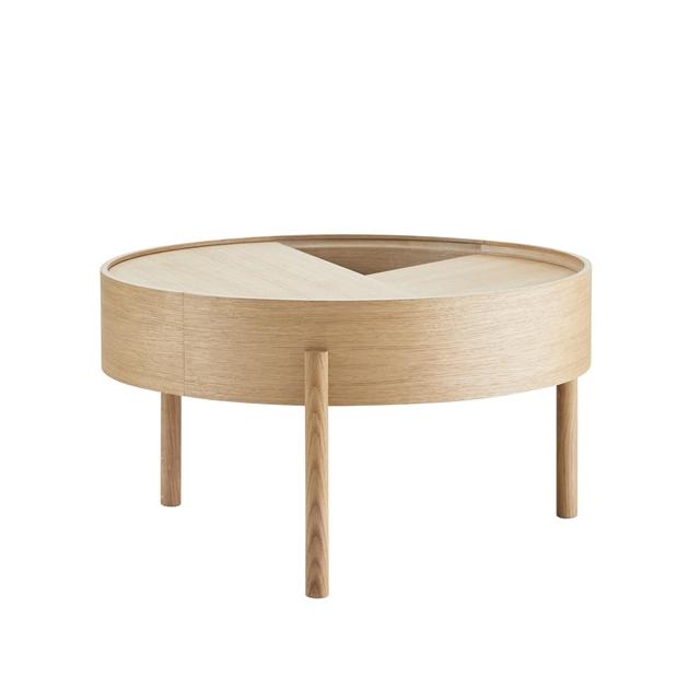 Woud Arc Salontafel Laag Geolied Eiken