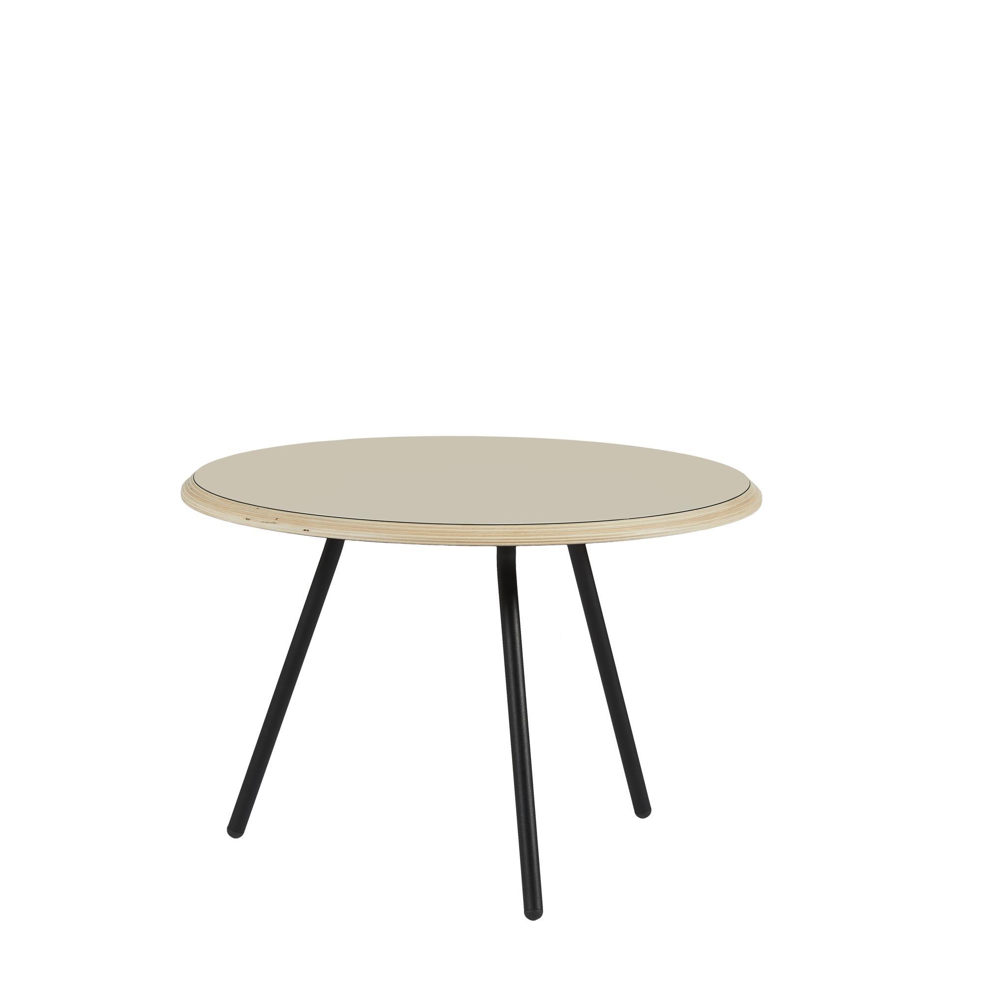 Woud Soround Coffee Table Beige Laminate Ø60 H40,5