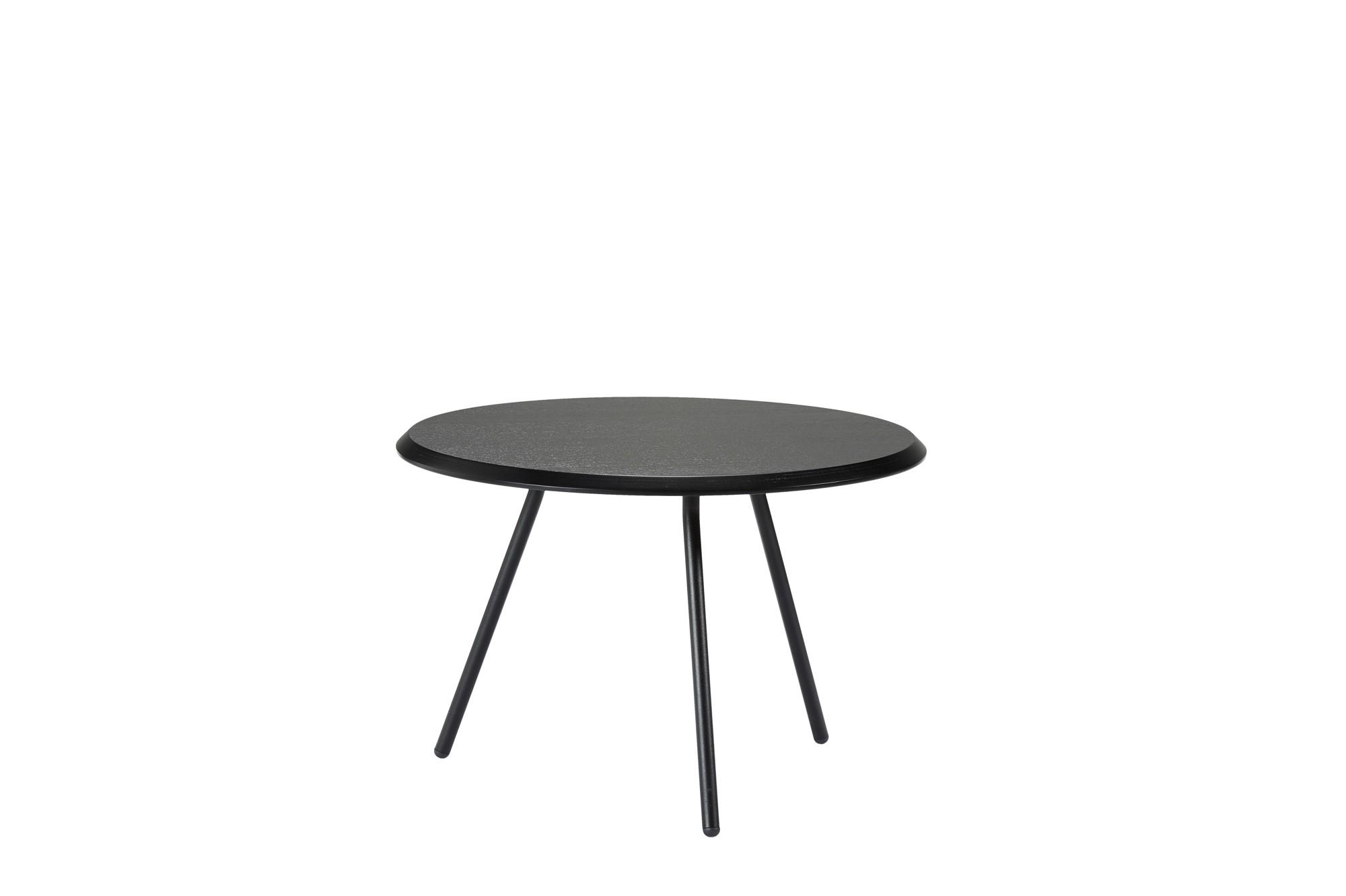 Woud Soround Coffee Table Black Ash Ø60 H39.5