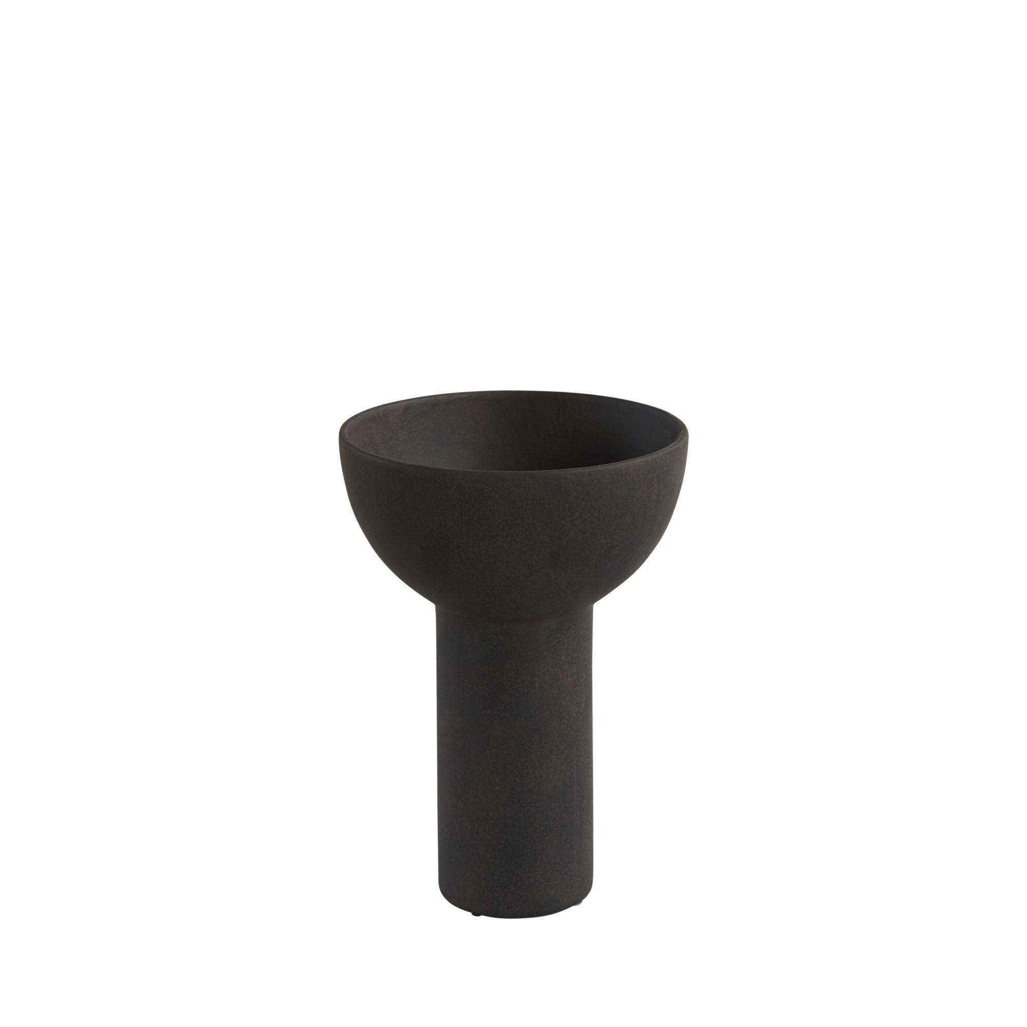 101 Copenhagen Block Vase Medium Coffee