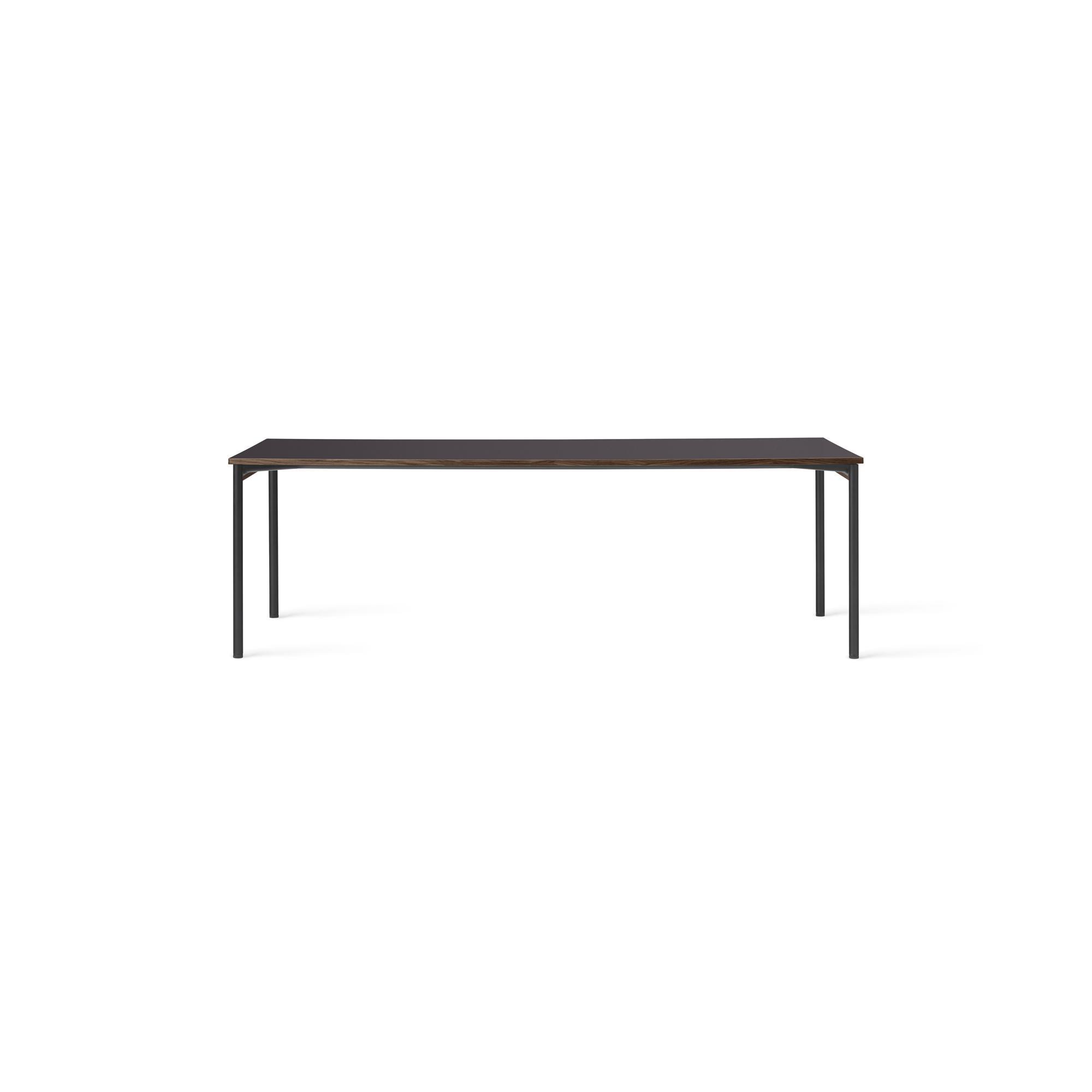 Audo Co Dining Table 240x100 Black/ Terra Laminate