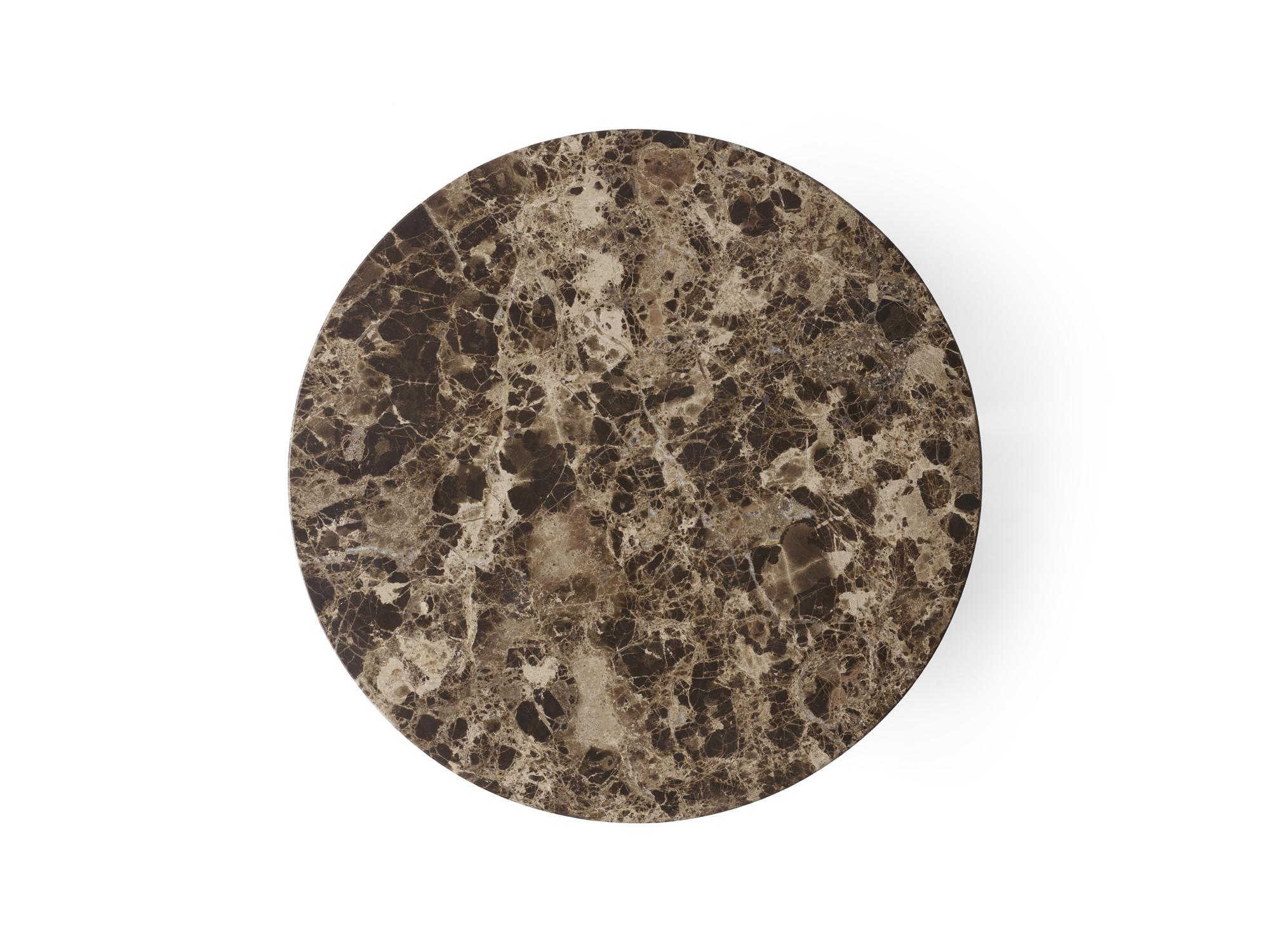 Audo Androgyne Table Top For Coffee Table Emperador Dark Marble