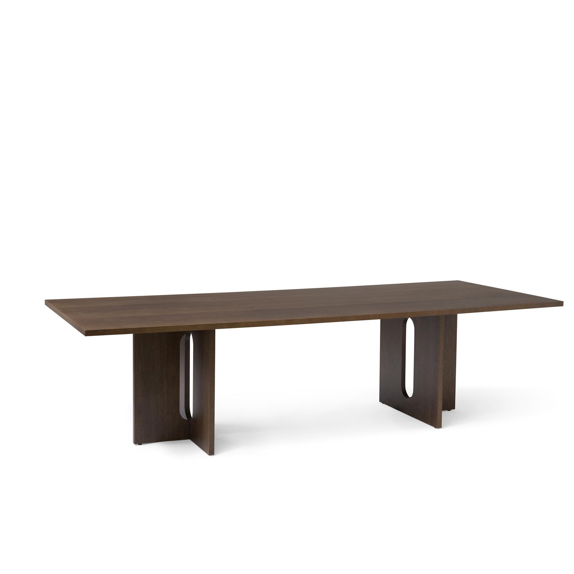 Audo Androgyne Dining Table Rectangular 278 X109 cm Dark Stained Oak