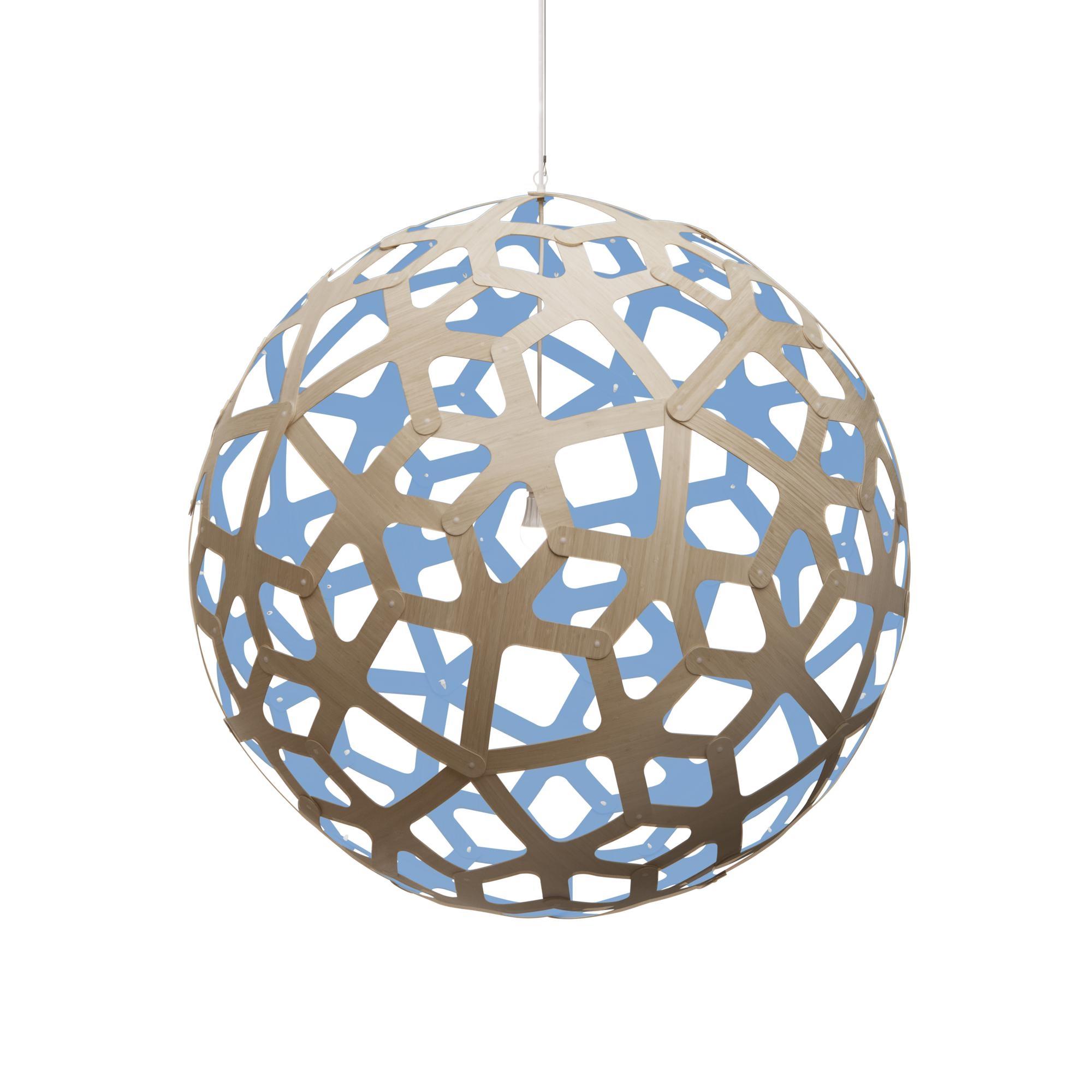 David Trubridge Coral Pendant Ø120 Blue