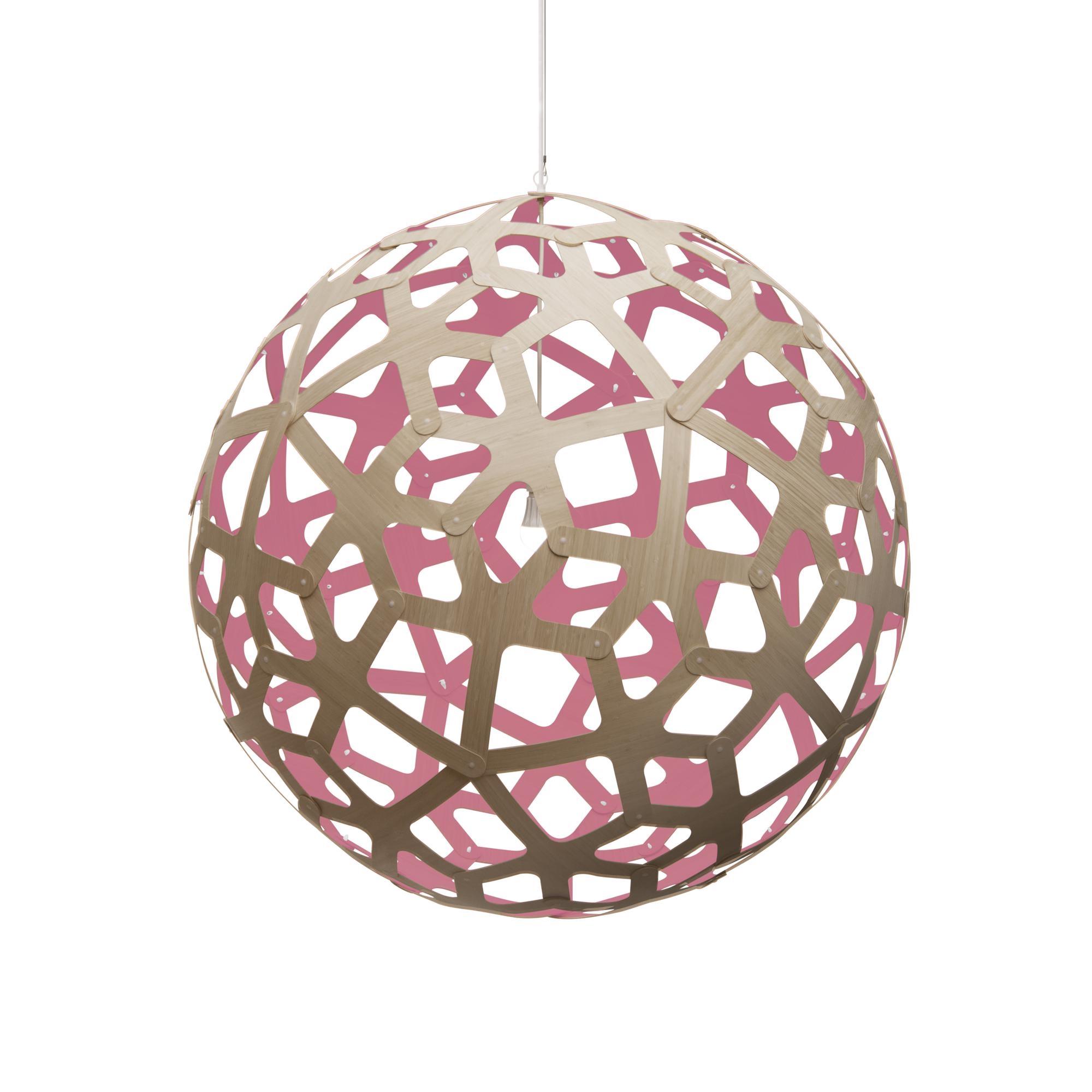 Lampadario Corallo David Trubridge Ø120 Rosa