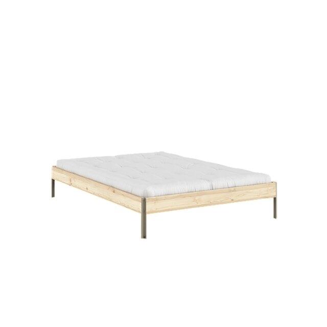 Karup Core Bedframe 140x200 Cm, Onbewerkt/saliegroen