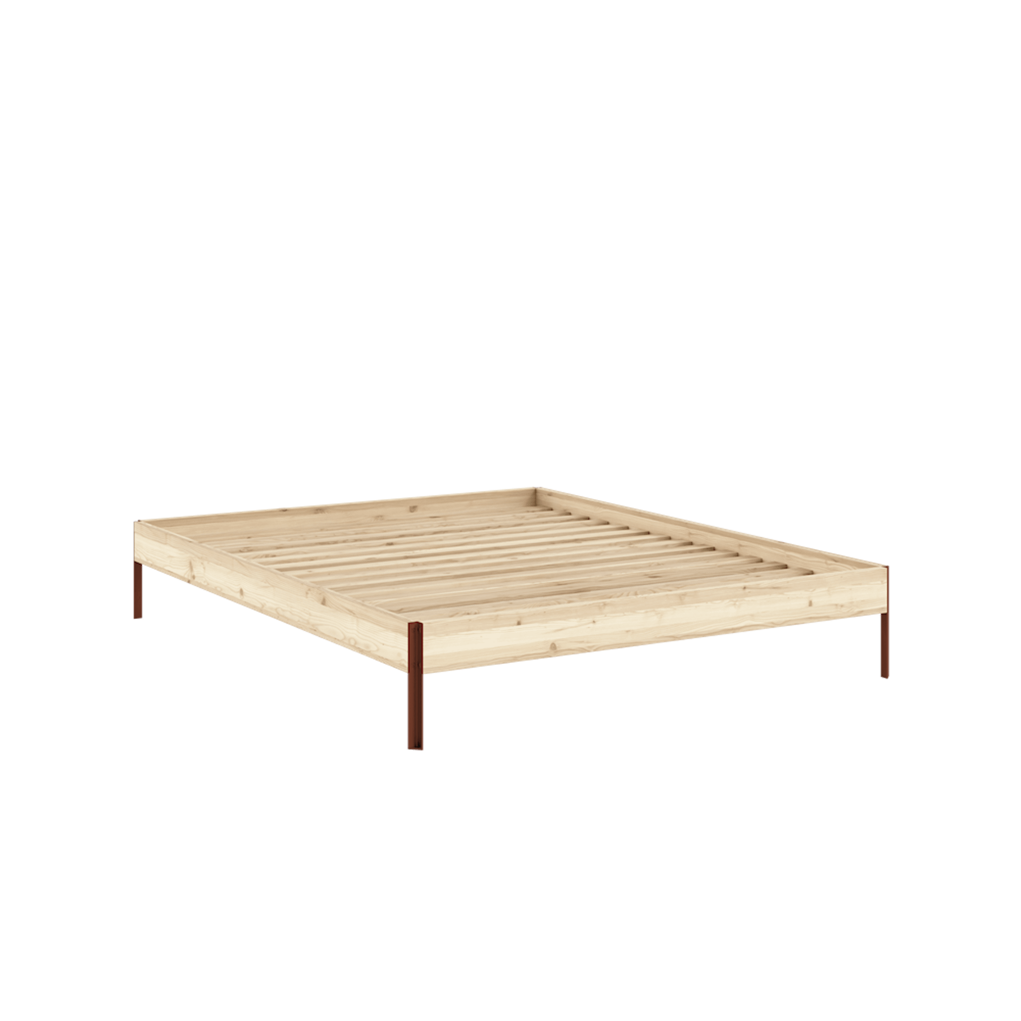 Estructura de Cama Karup Design Core 160x200 Raw/Terra Red