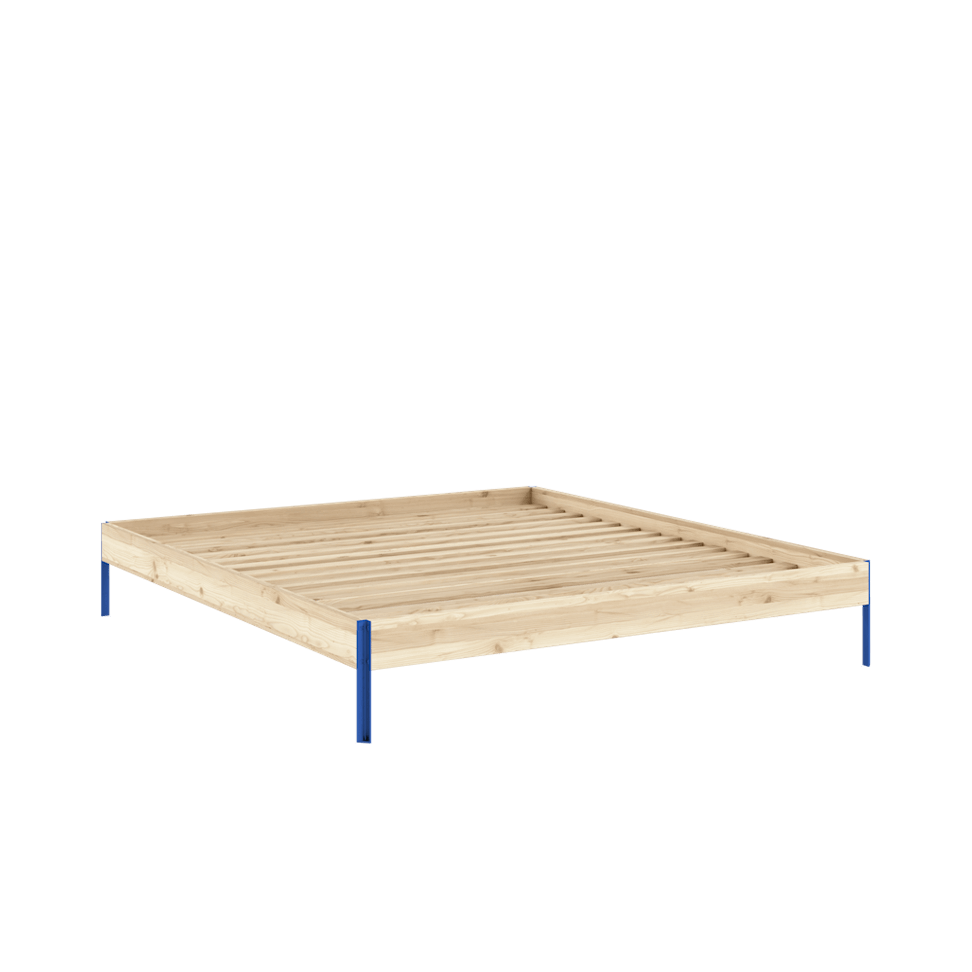 Estructura de Cama Karup Design Core 180x200 Azul Crudo/vivo