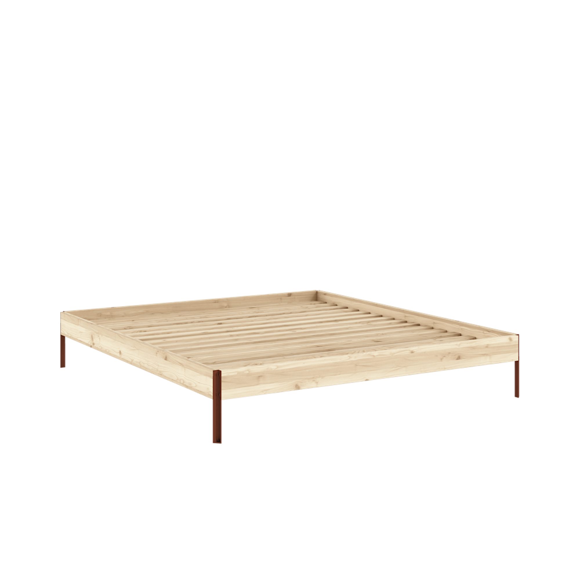 Estructura de Cama Karup Design Core 180x200 Raw/Terra Red