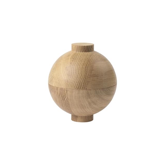 3: Kristina Dam Studio Wooden Sphere Skål Olieret Egetræ XL