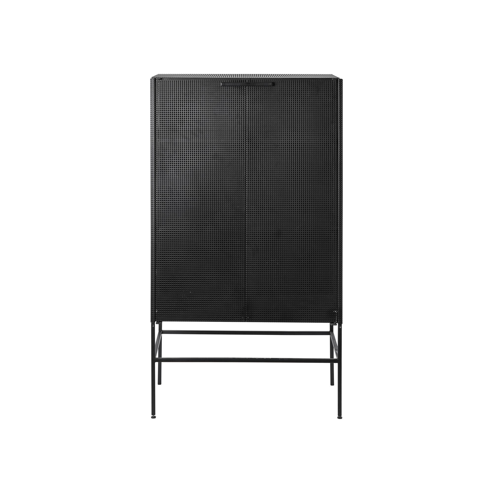 Kristina Dam Studio Grid Cabinet Musta