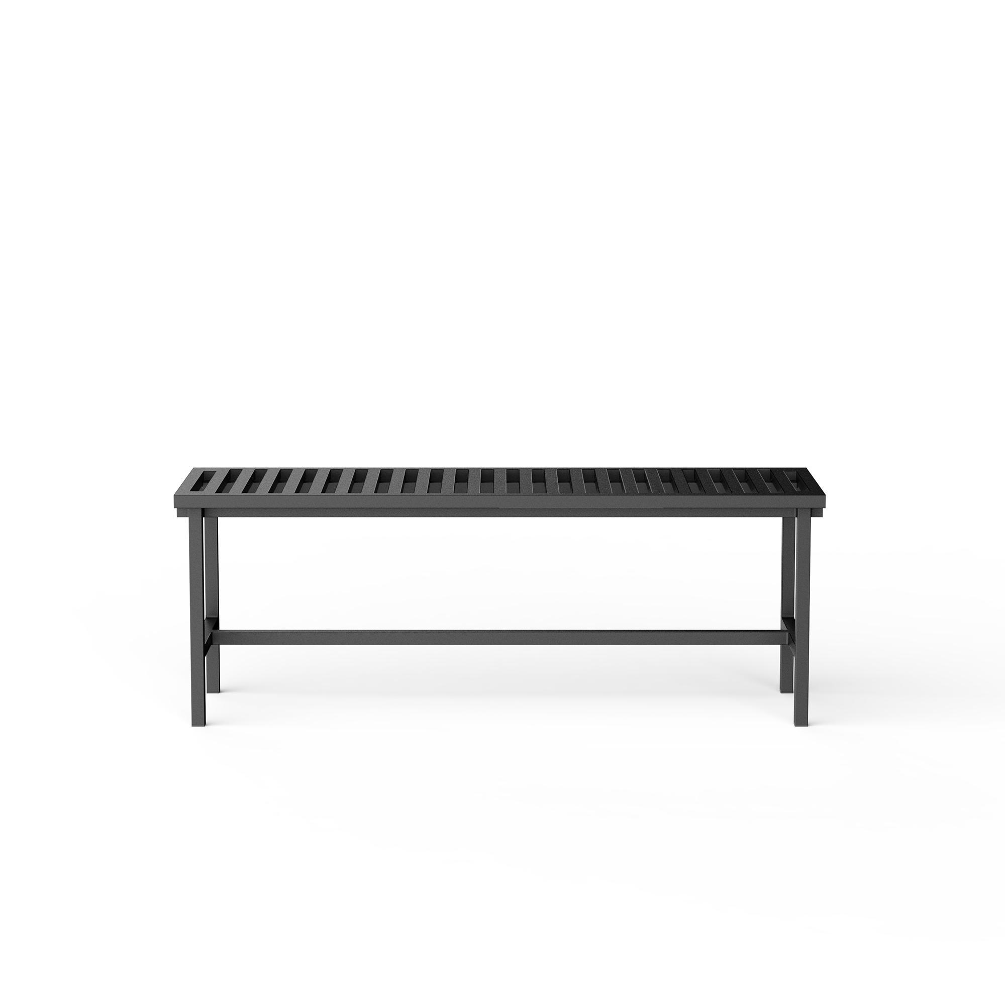 NINE 19 Outdoors Bench Black