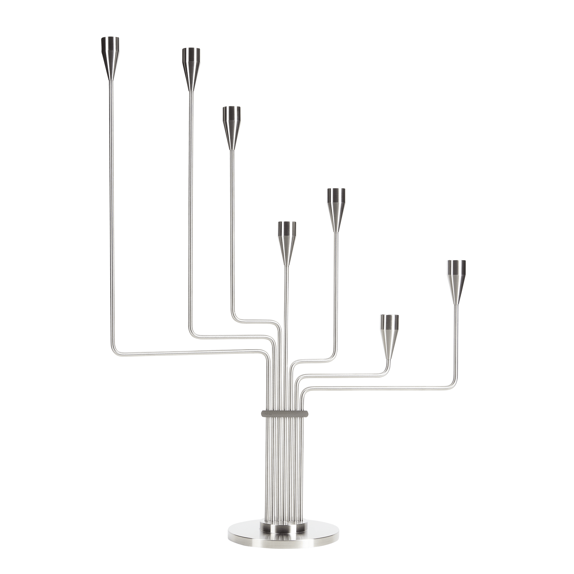 Piet Hein Chariot Candlestick H63 cm Stainless Steel