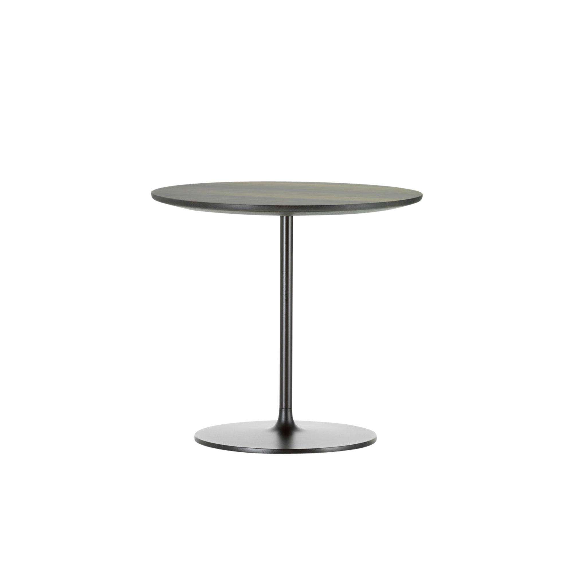 Vitra Occasional Low Table Ø45 pähkinä/suklaa