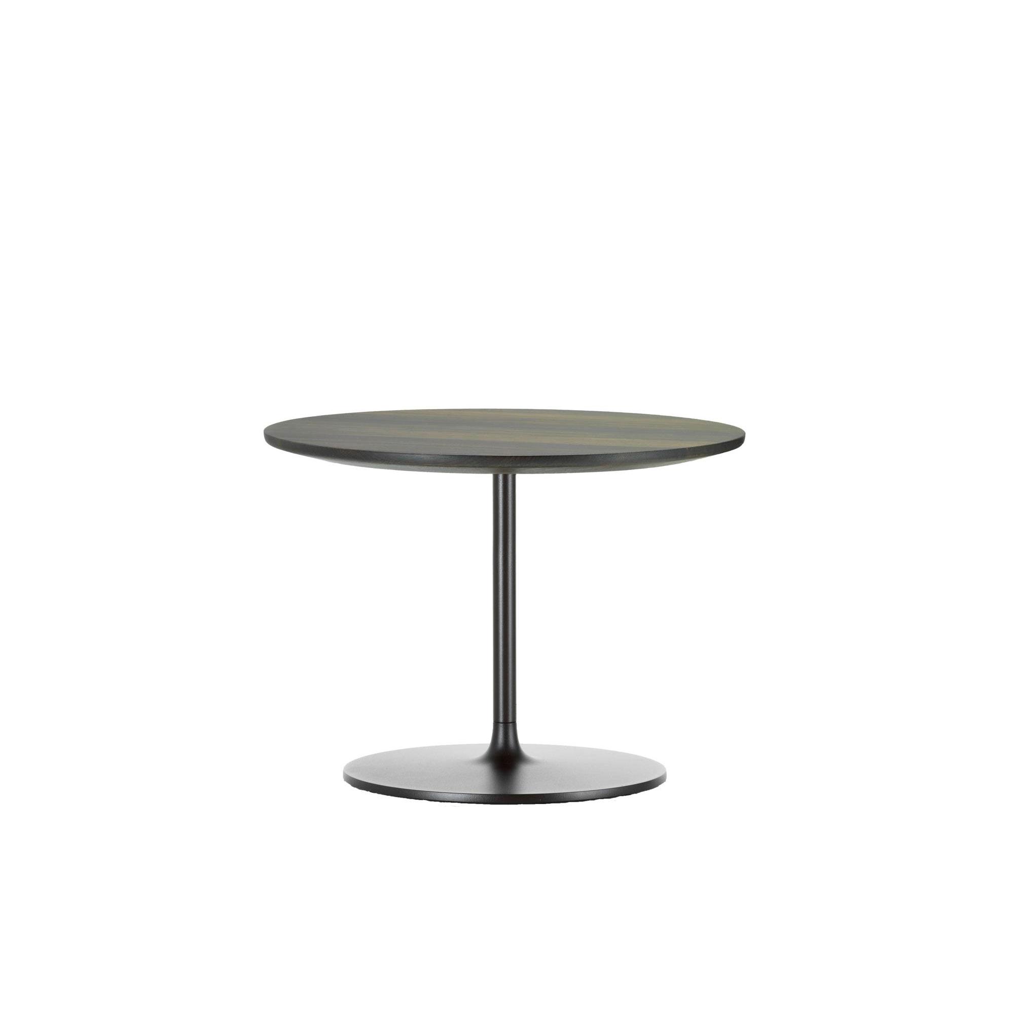 Vitra Occasional Low Table Ø35 pähkinä/suklaa