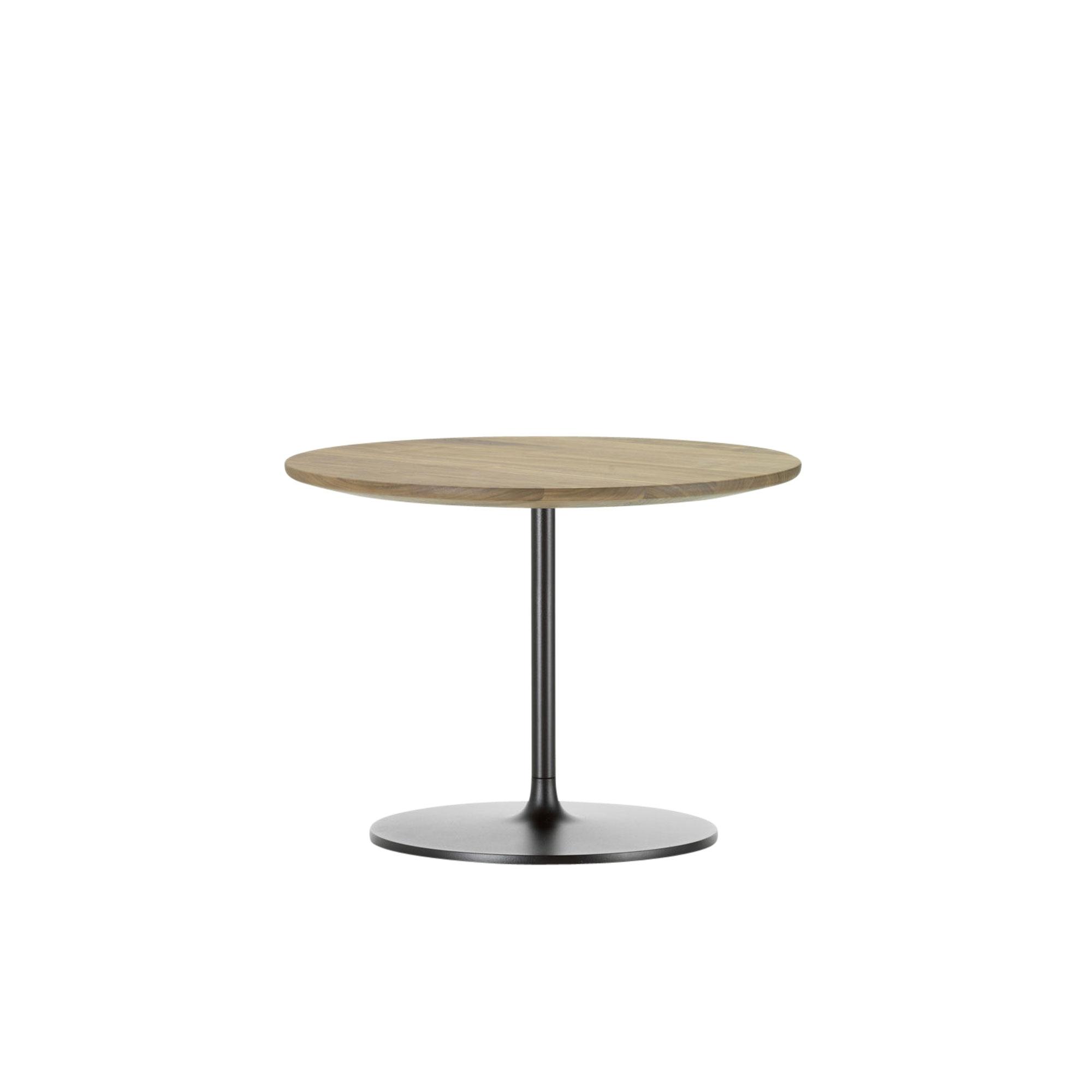 Vitra Occasional Niedriger Tisch Ø35 Räuchereiche/Chocolate