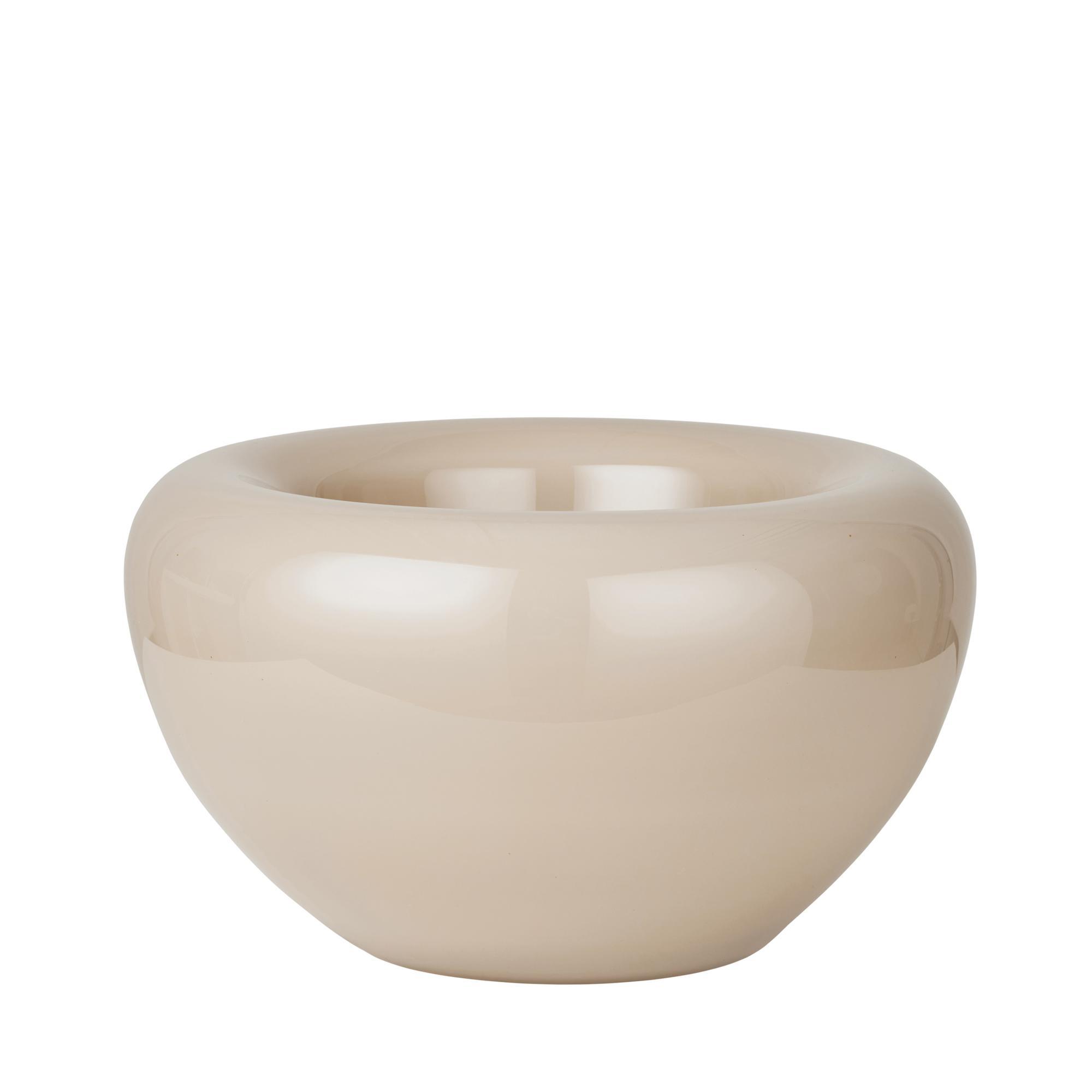 Kristina Dam Studio Opal Bowl Groot Glass Beige