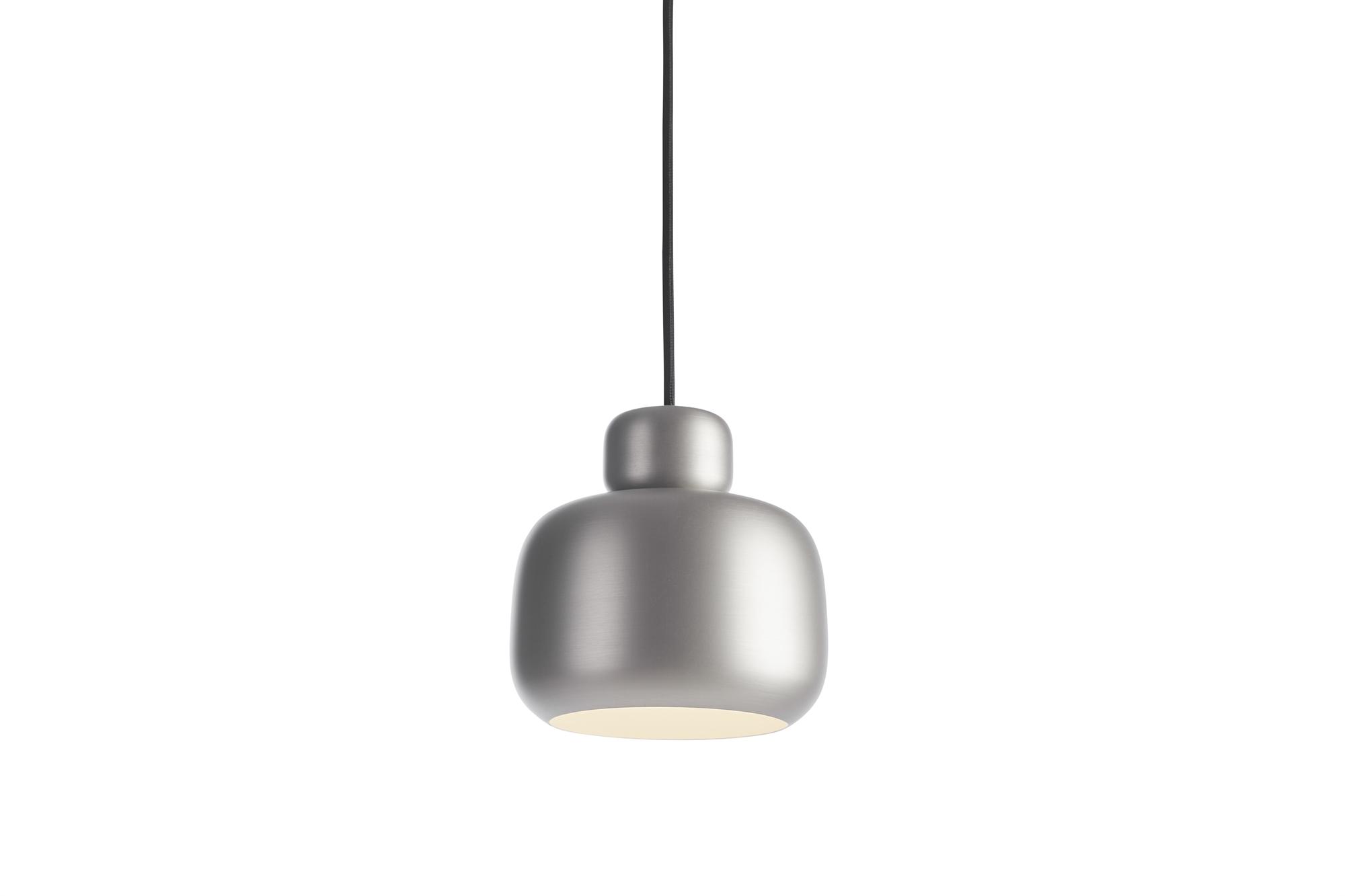 Woud Stone Pendant Small Satin